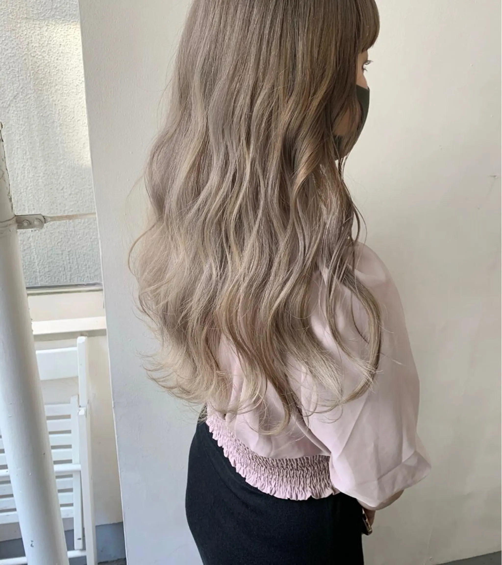 ロング カラー ヘアアレンジ ハイトーンカラー 🌟アレンジが似合う カラー🌟Rumiのヘアスタイル