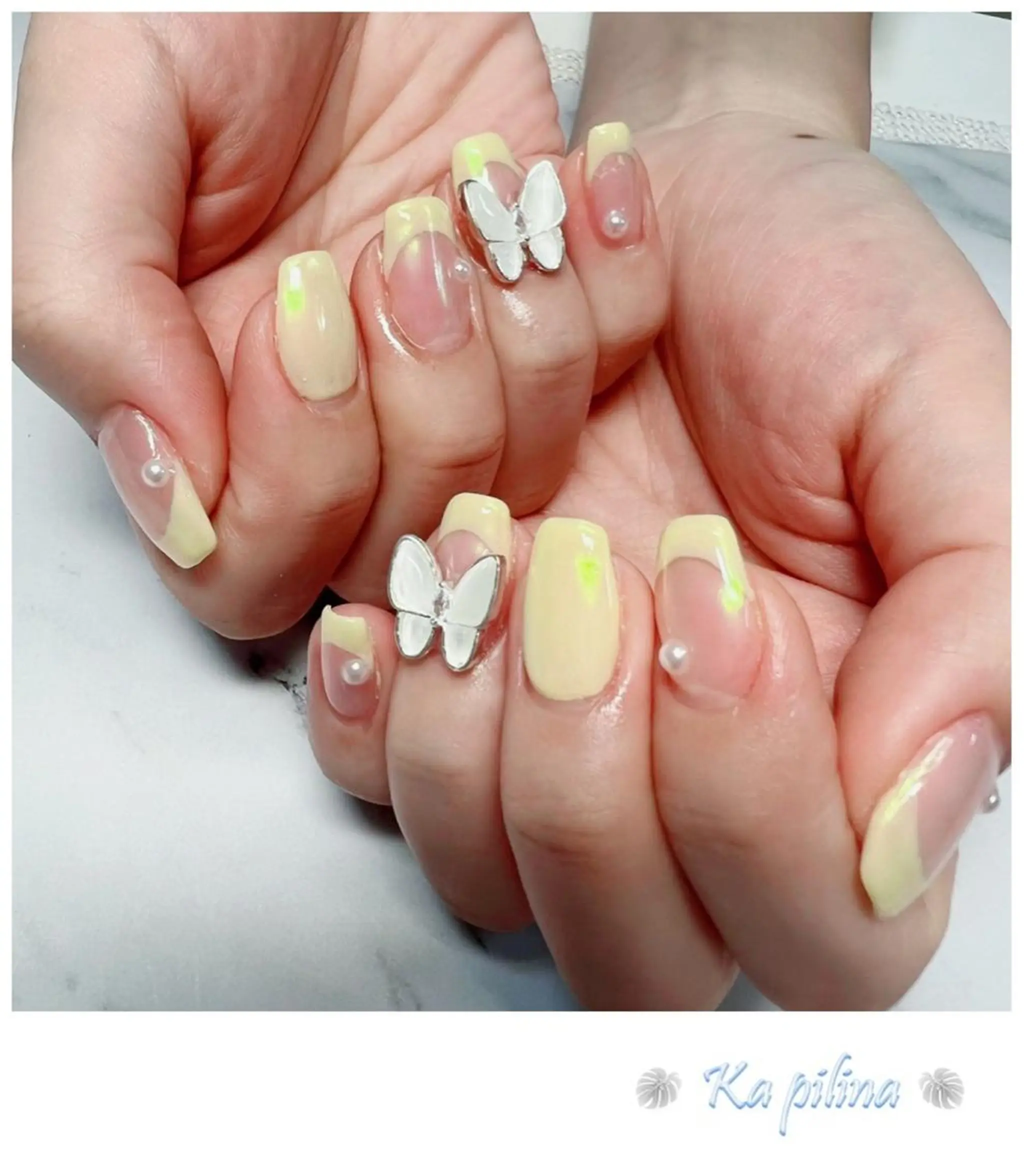ネイル オーロラネイル Nail salon Ka pilinaのネイルデザイン