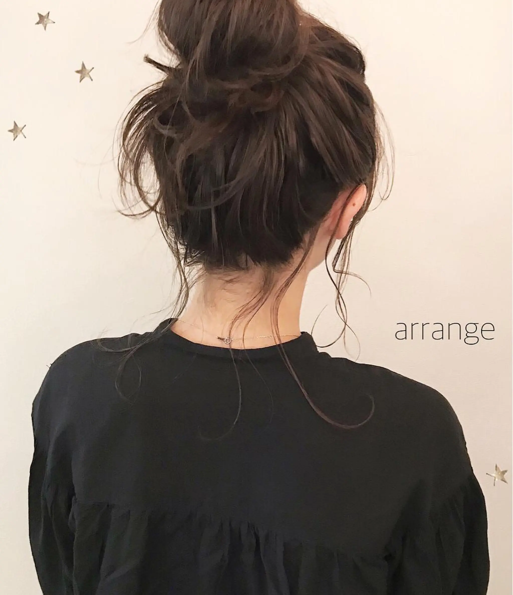 ミディアム ヘアアレンジ 市川 千夏のヘアスタイル