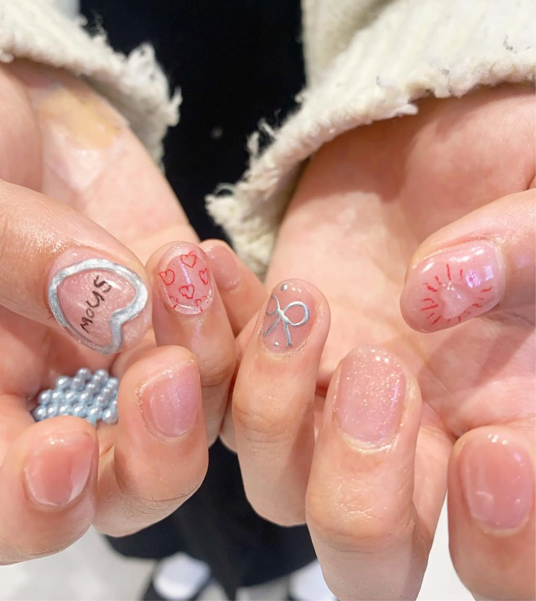 ネイル マグネットネイル ハンドネイル Kureha/ネイル トレンドヘアのマツエク・マツパデザイン