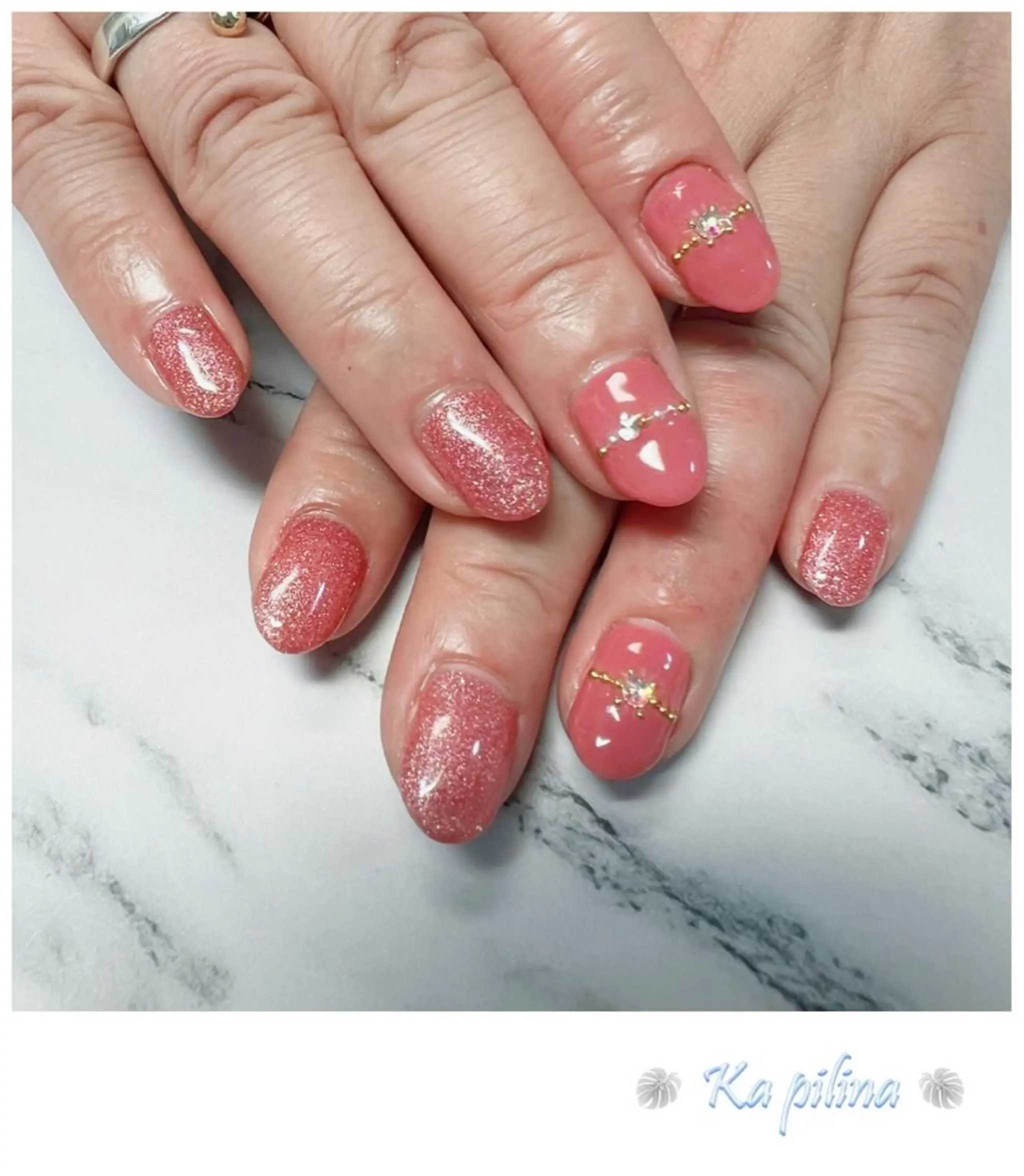 ネイル フラッシュネイル Nail salon Ka pilinaのネイルデザイン