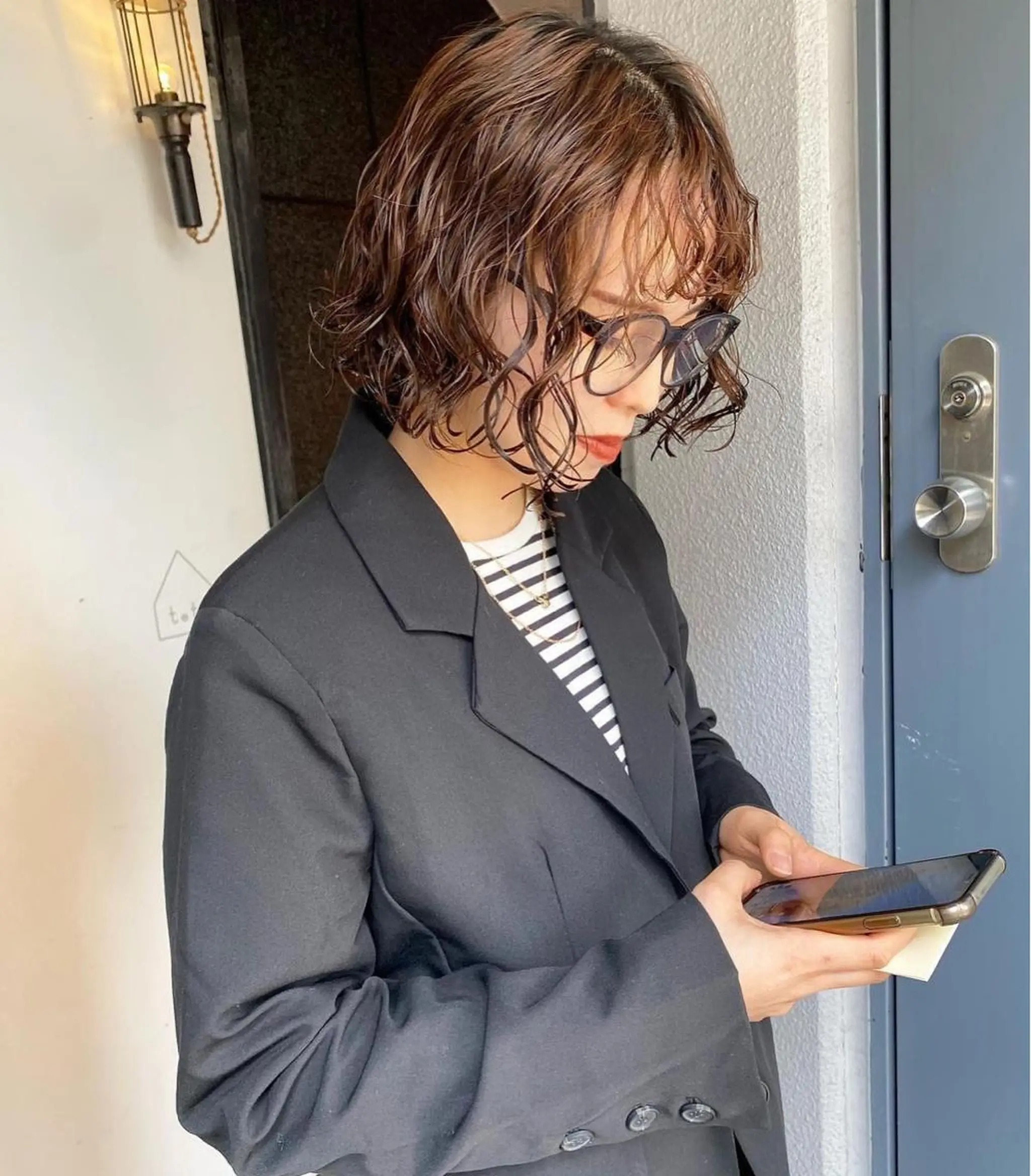 ショート パーマ 🌿ボブ パーマ高橋啓太🌿のヘアスタイル