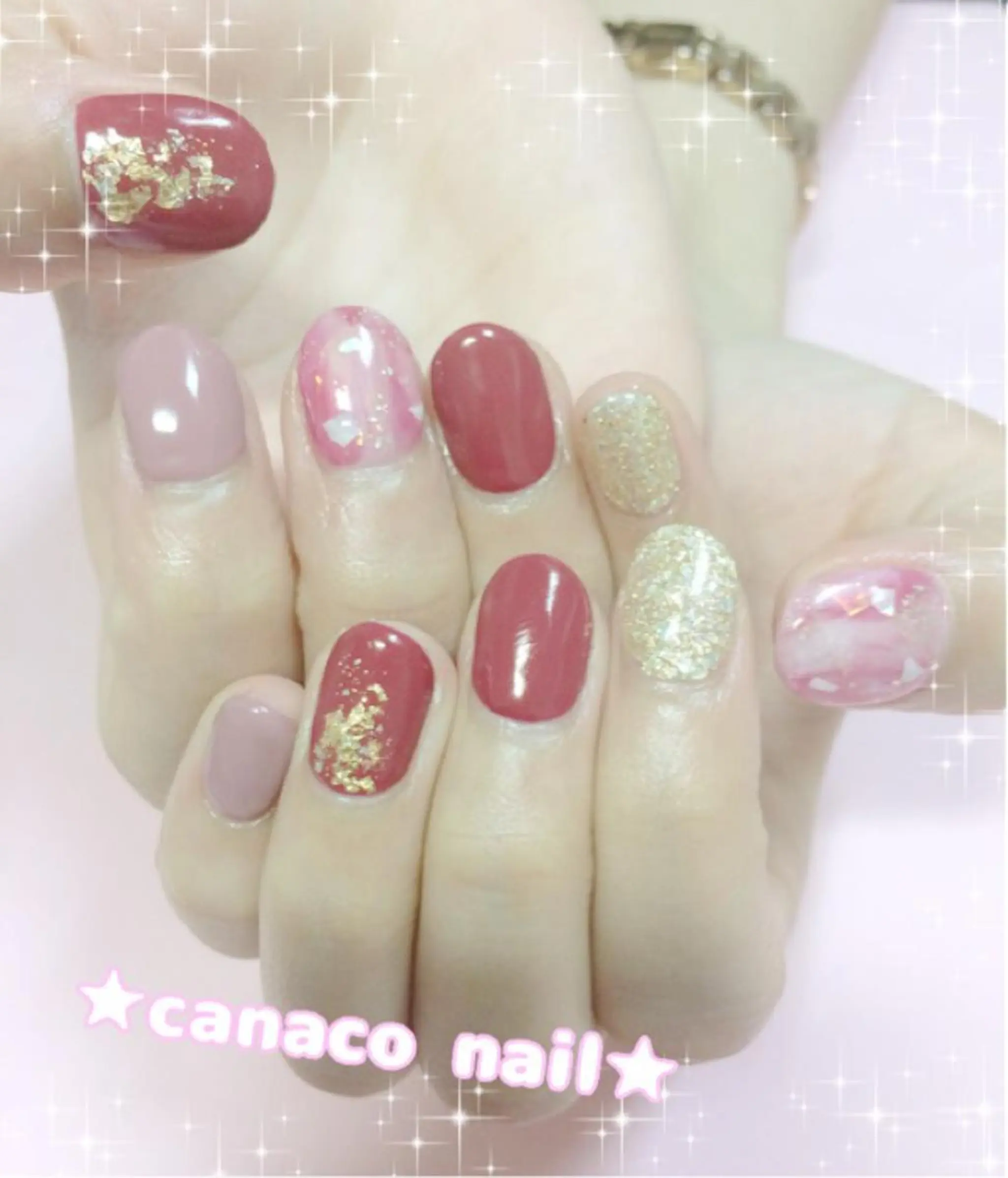 ネイル ハンドネイル ハンドケア ベテランネイル cnc  nailのネイルデザイン