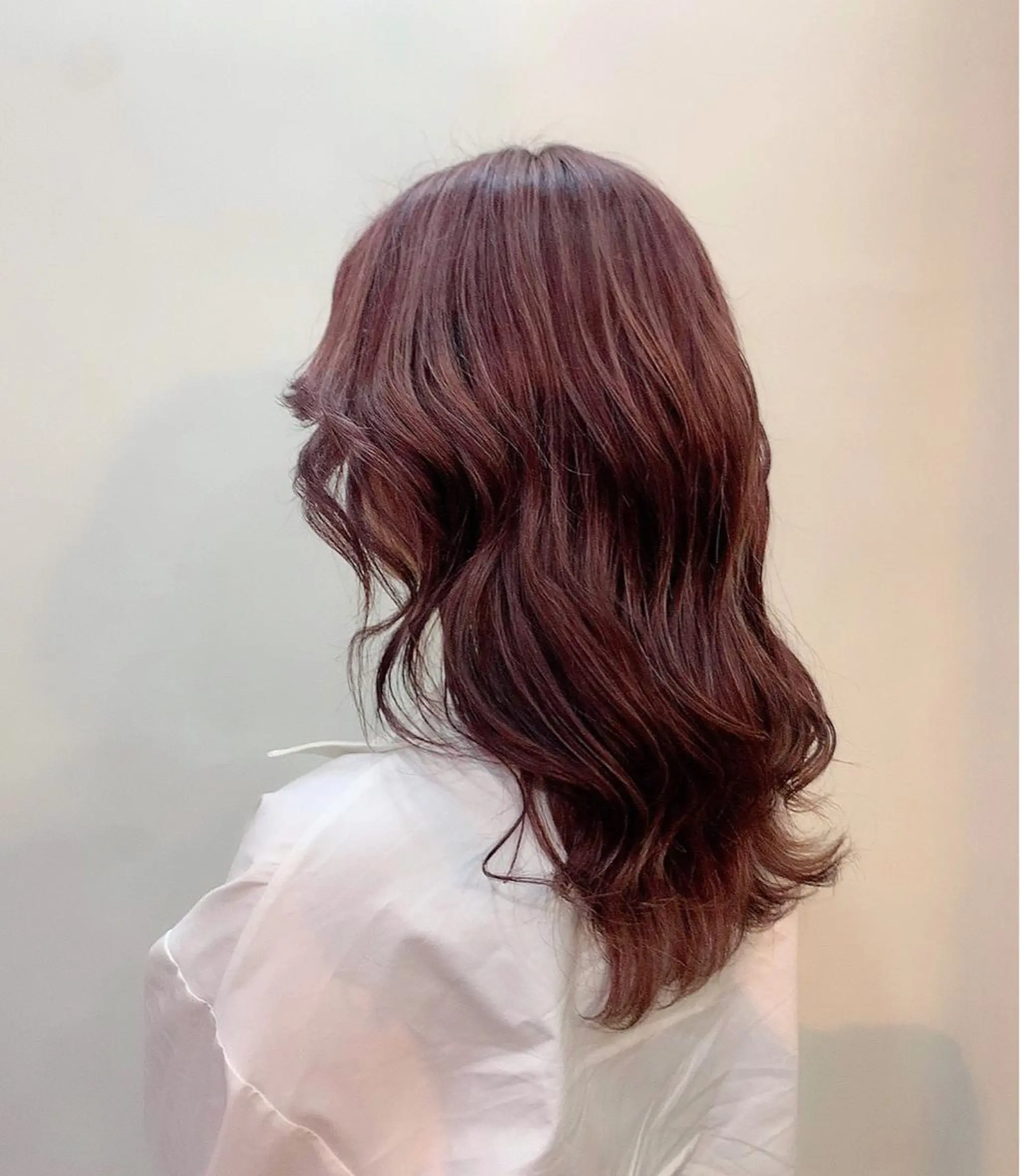 セミロング カラー ヘアアレンジ シャローネ池袋 【れいな】のヘアスタイル