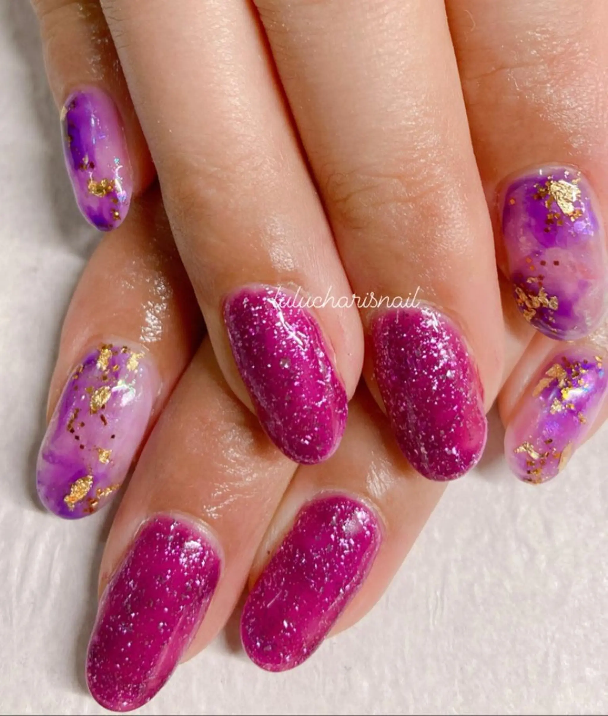 ネイル 持ち込み lulucharis nailのネイルデザイン