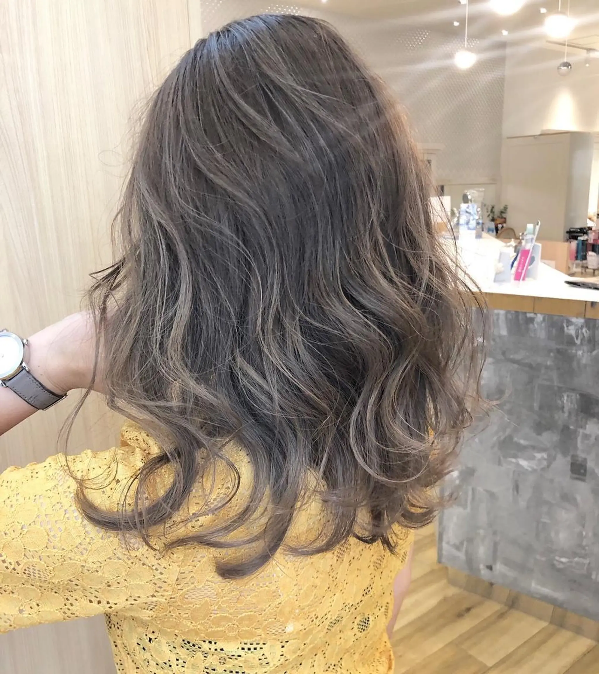 ロング カラー トリートメント ルービック 奈良のヘアスタイル