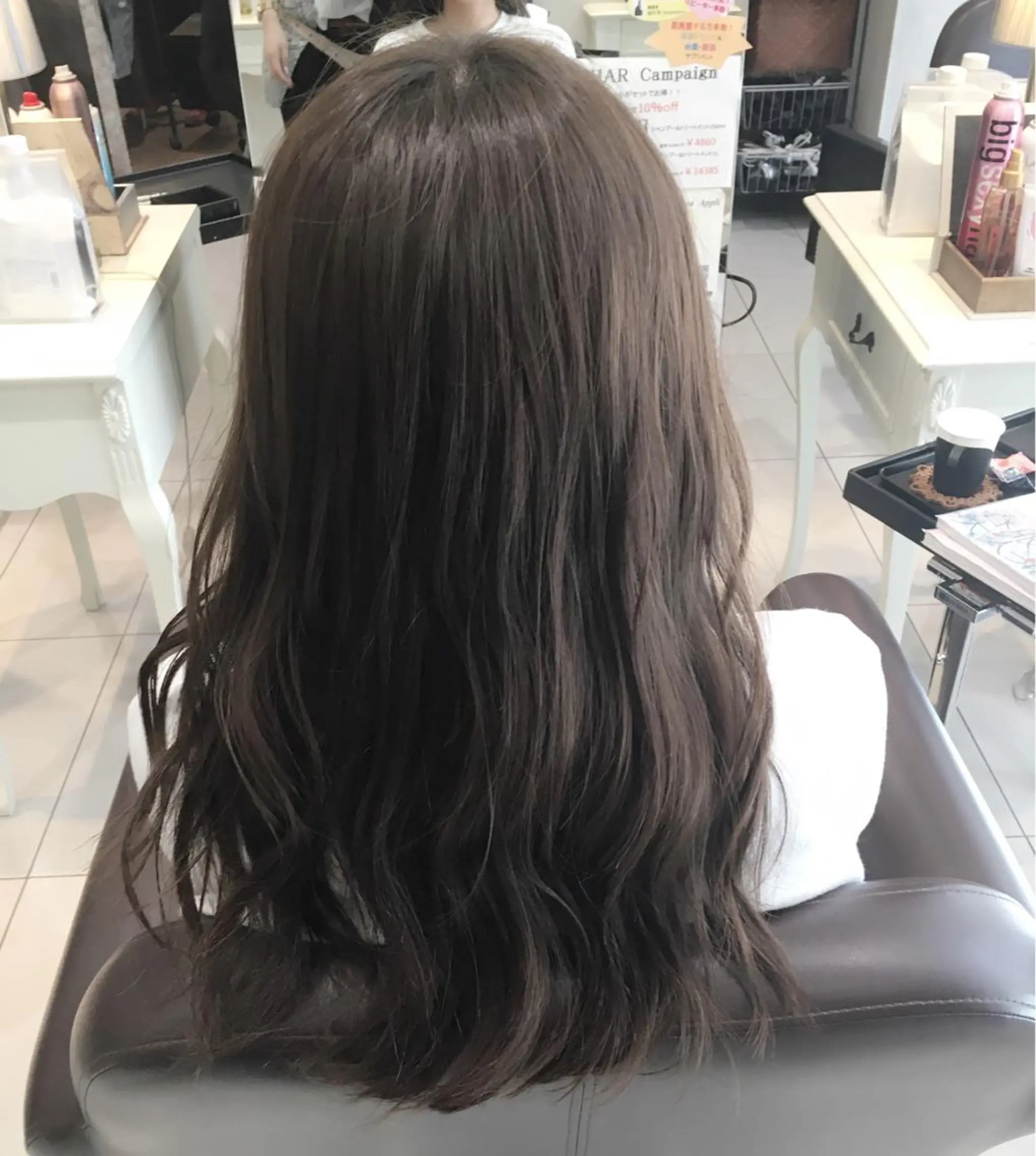 ロング カラー 透明感カラー 髪質改善/ 艶髪カラー/益田直幸のヘアスタイル