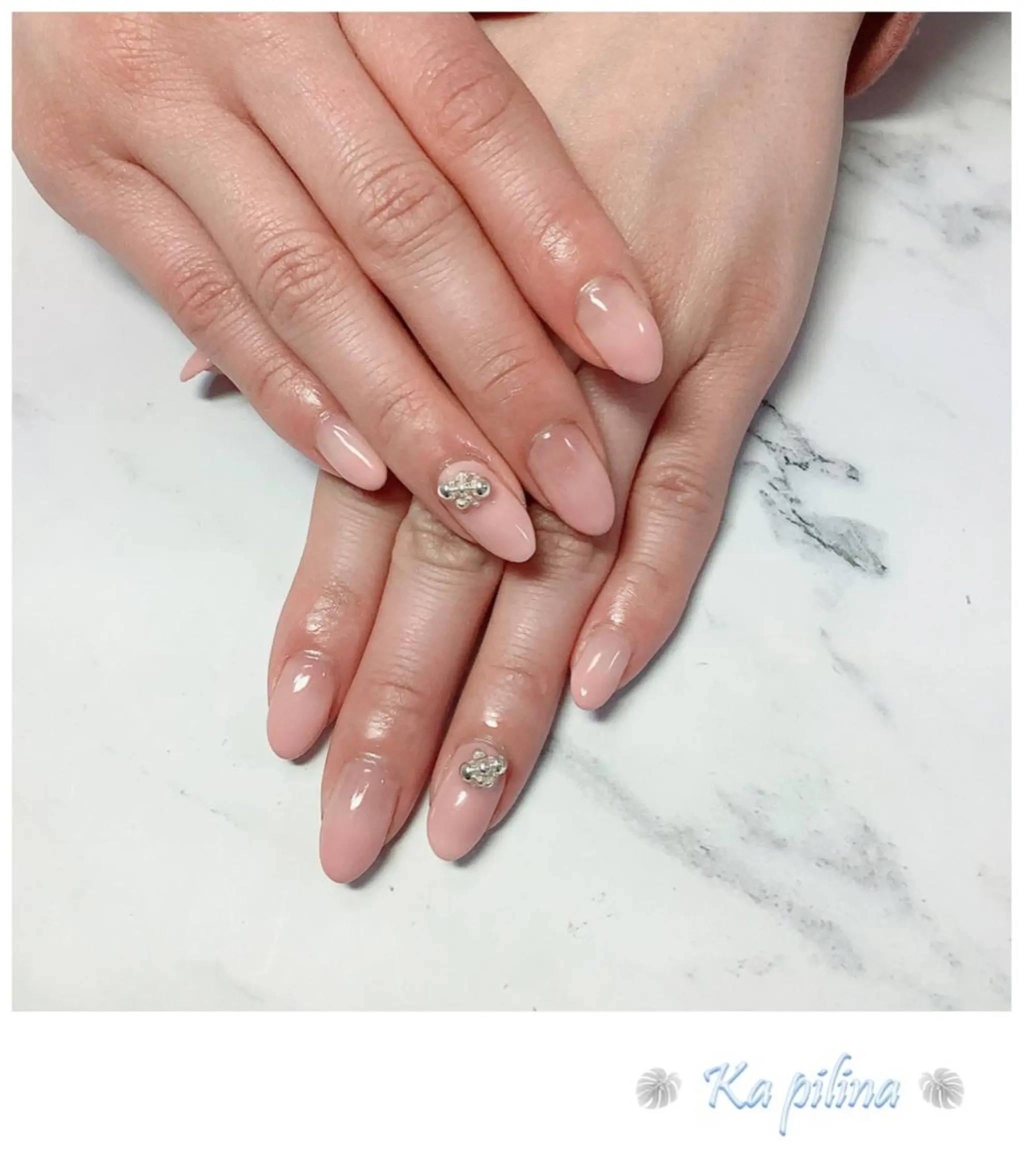 ネイル グラデーション ピンク Nail salon Ka pilinaのネイルデザイン