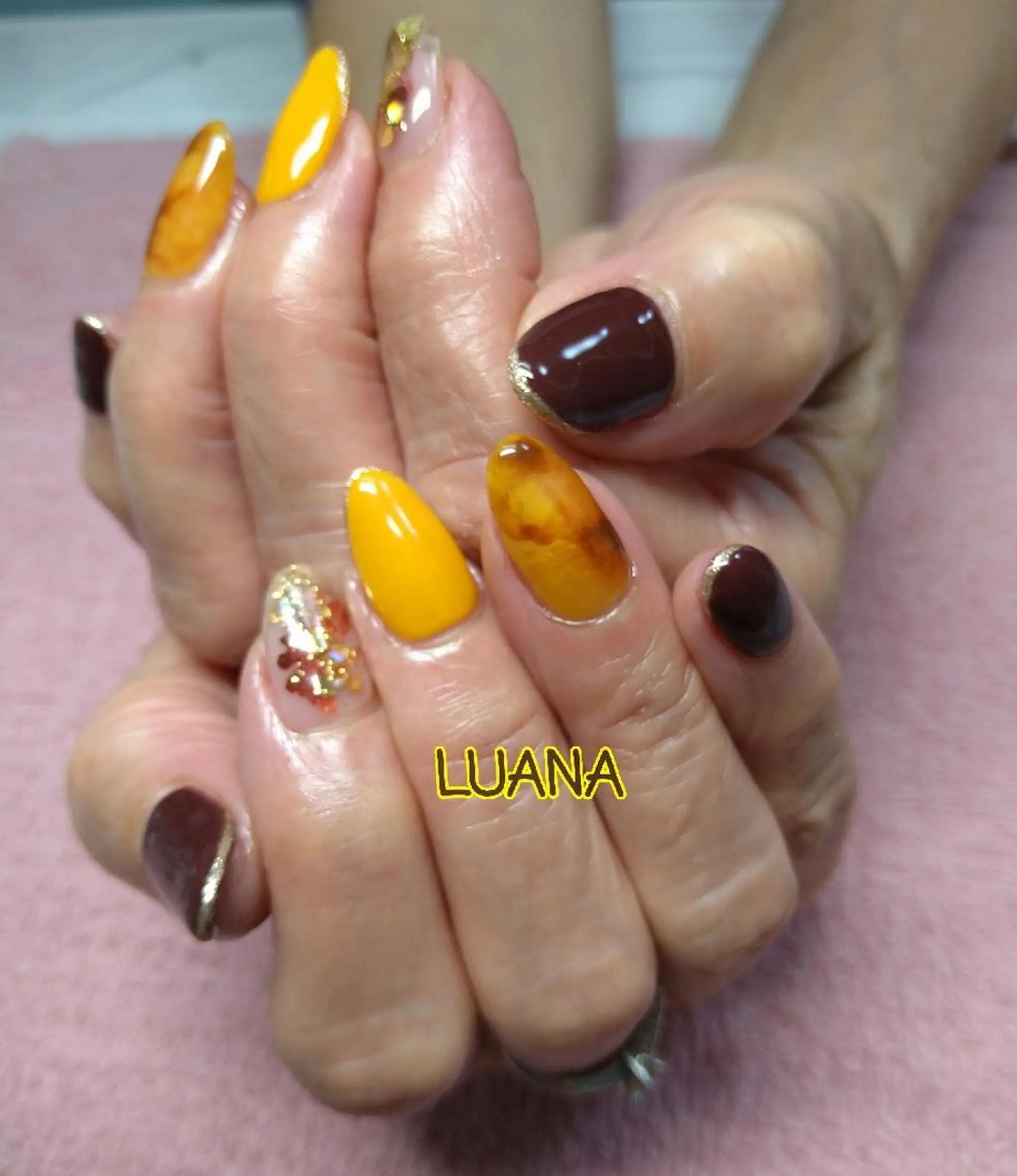 ネイル ハンドネイル LUANA  TAKAHASHIのネイルデザイン