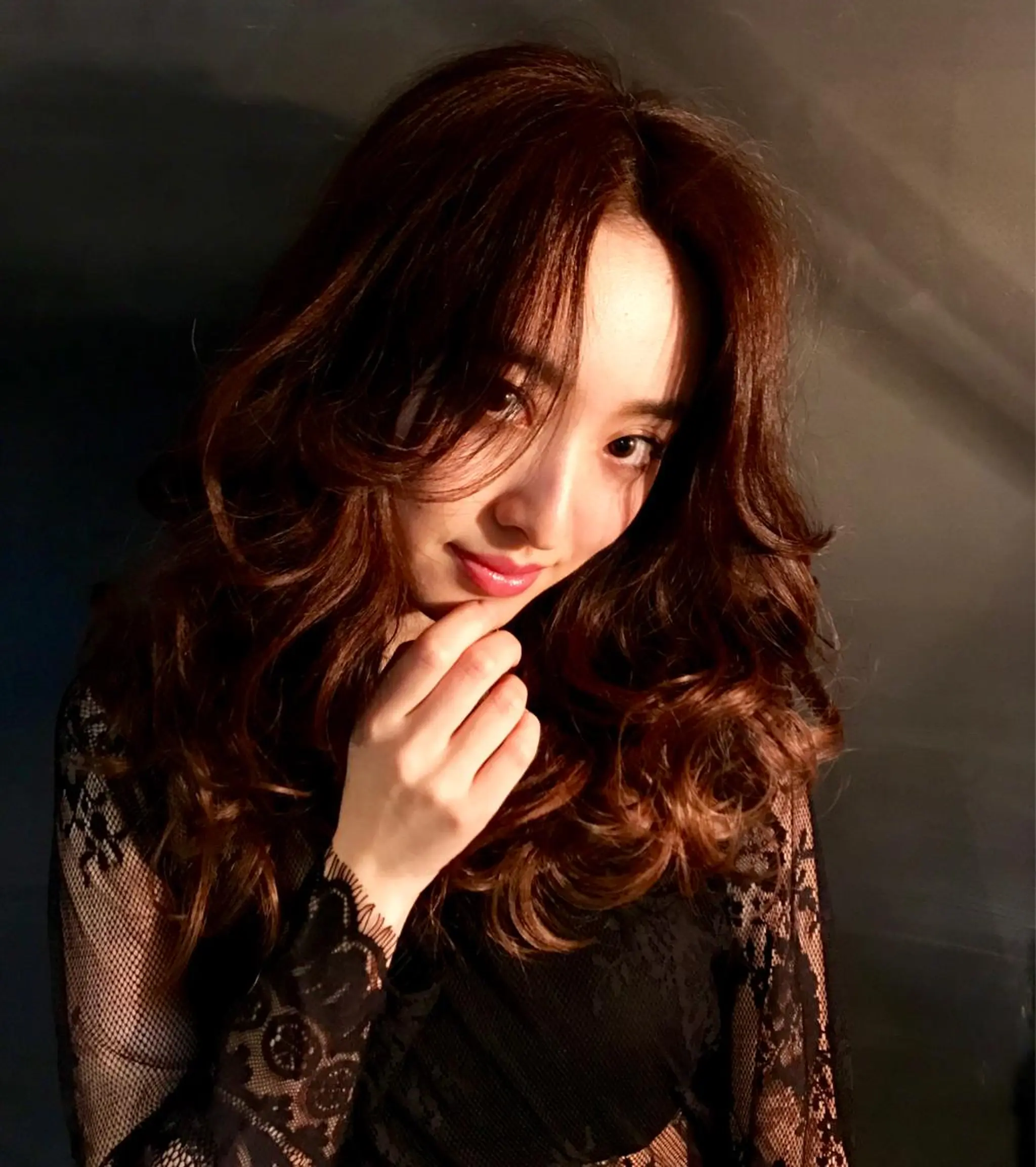 ロング ハットリ ユウイチのヘアスタイル