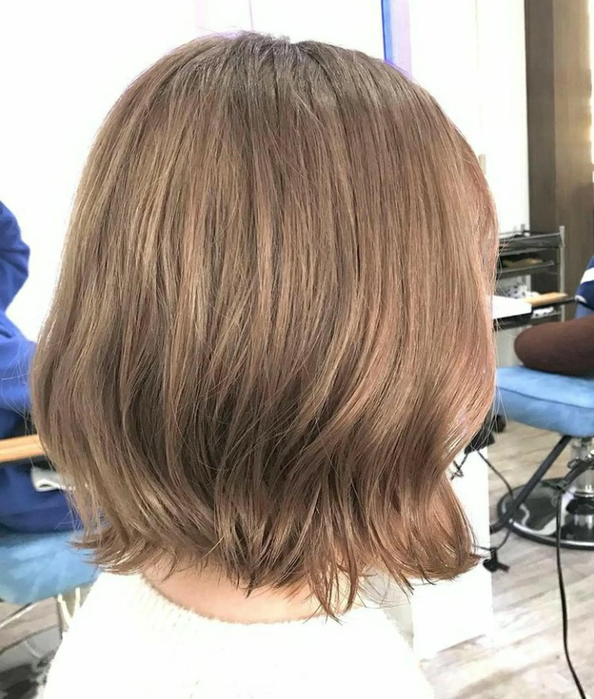 ミディアム 深澤 春樹のヘアスタイル