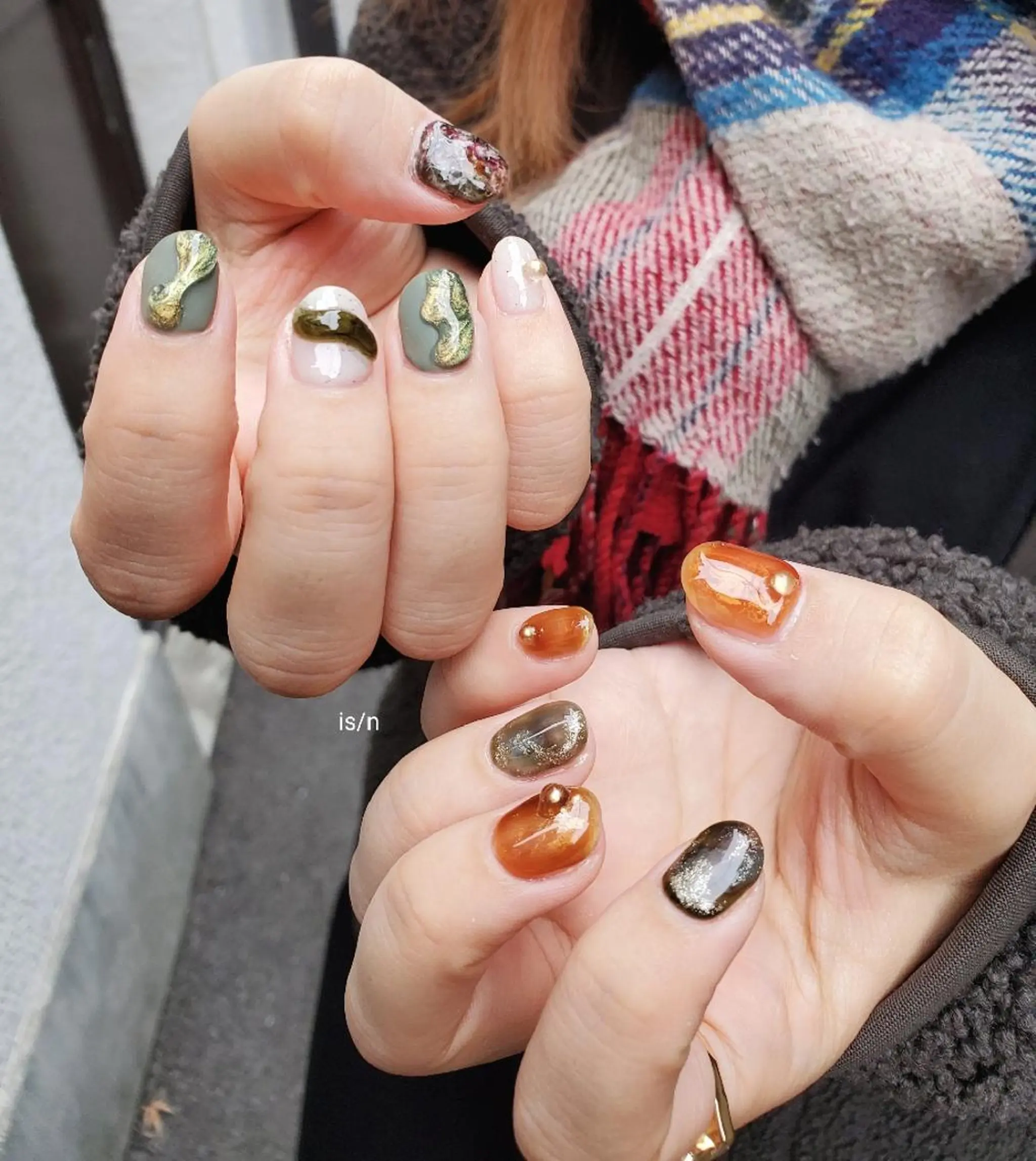 ネイル ハンドネイル 店長 佐藤のネイルデザイン