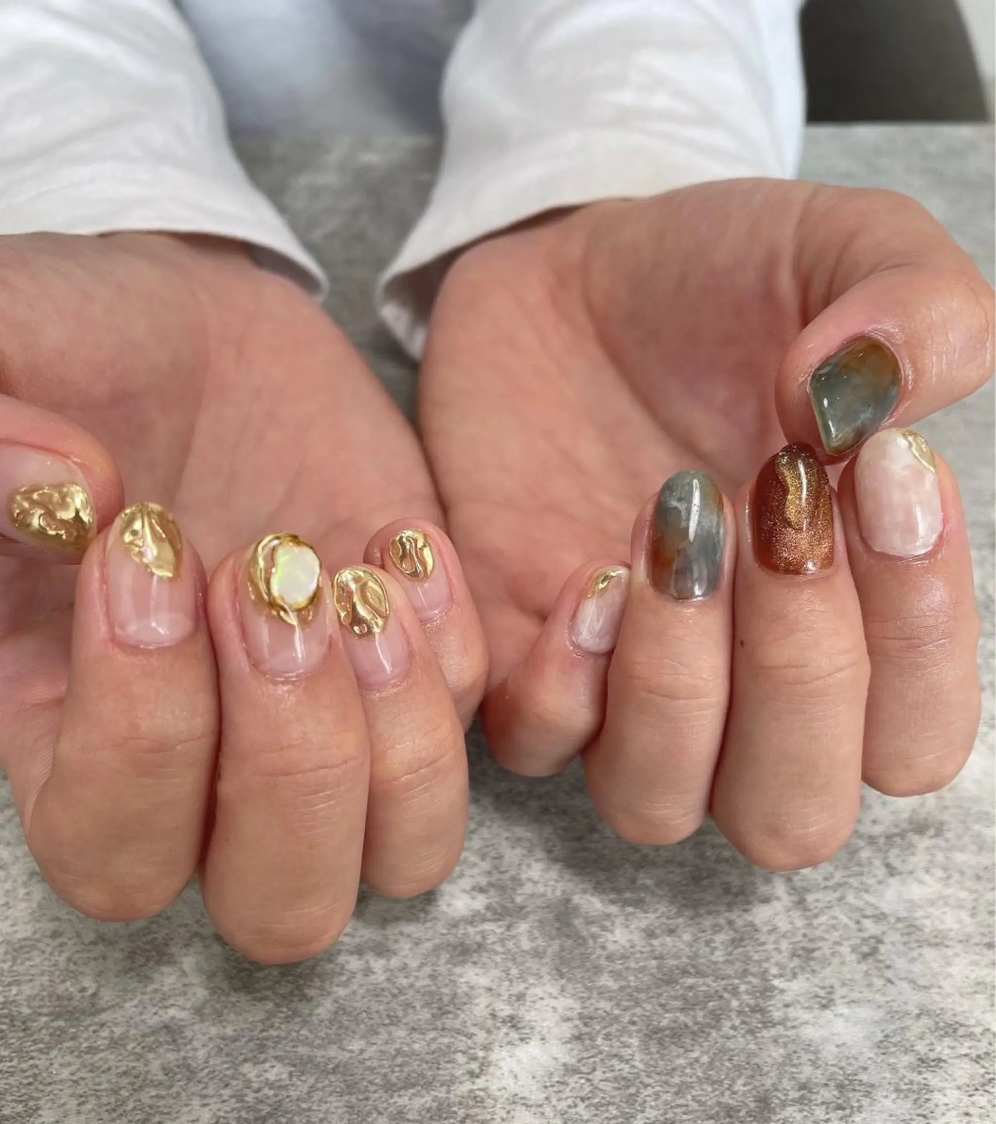 ネイル ハンドネイル ma riのネイルデザイン