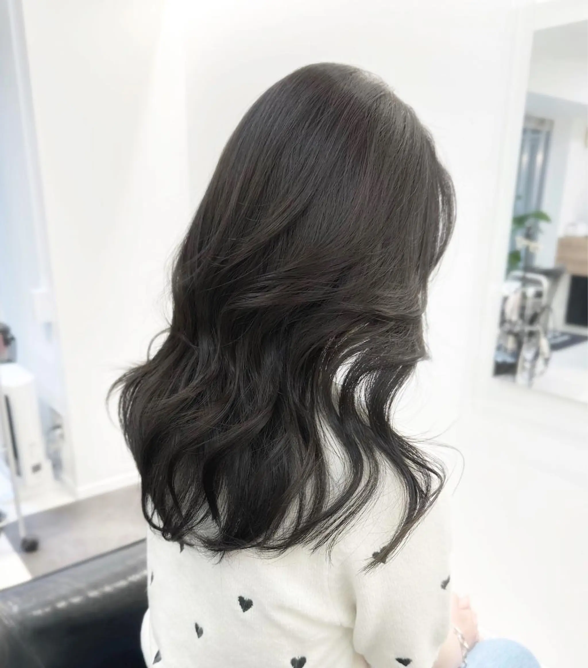 ミディアム カラー 韓国ヘア 店長NEGIのヘアスタイル