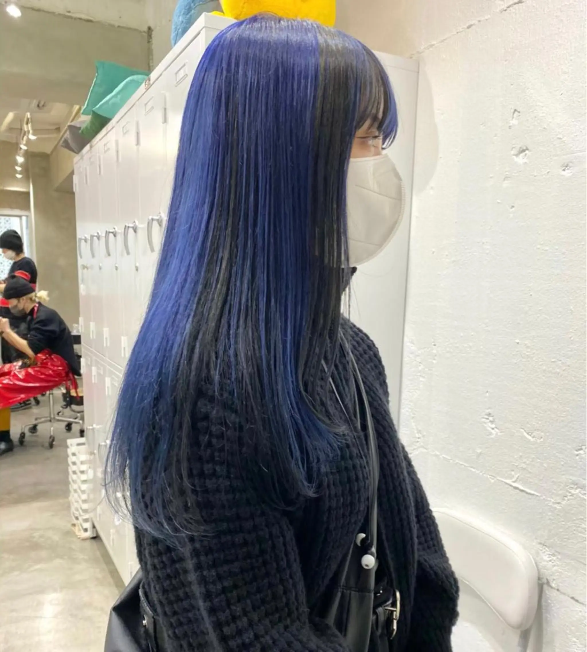 ロング カラー パーマ ヘアアレンジ メンズ ササキカズマ〻透明感 〻色落ち〻赤み消しのヘアスタイル