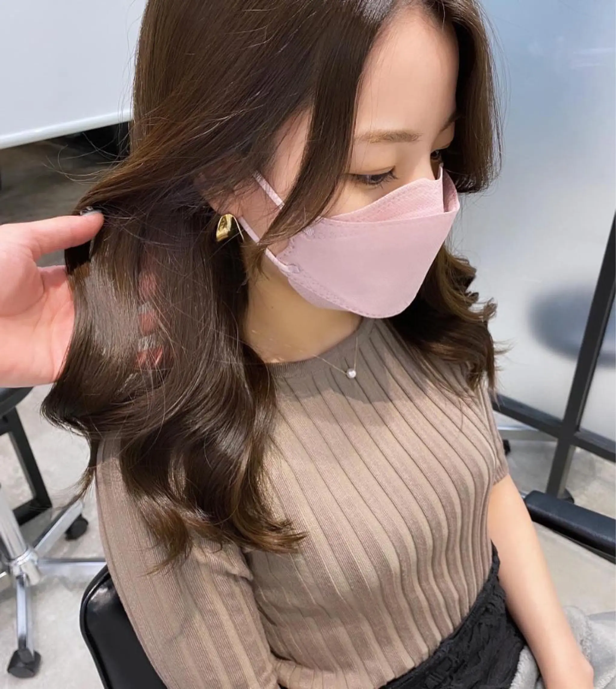 セミロング カラー カット ヘアカラー トリートメント 韓国ヘア🇰🇷 トヨキトキコのその他イメージ