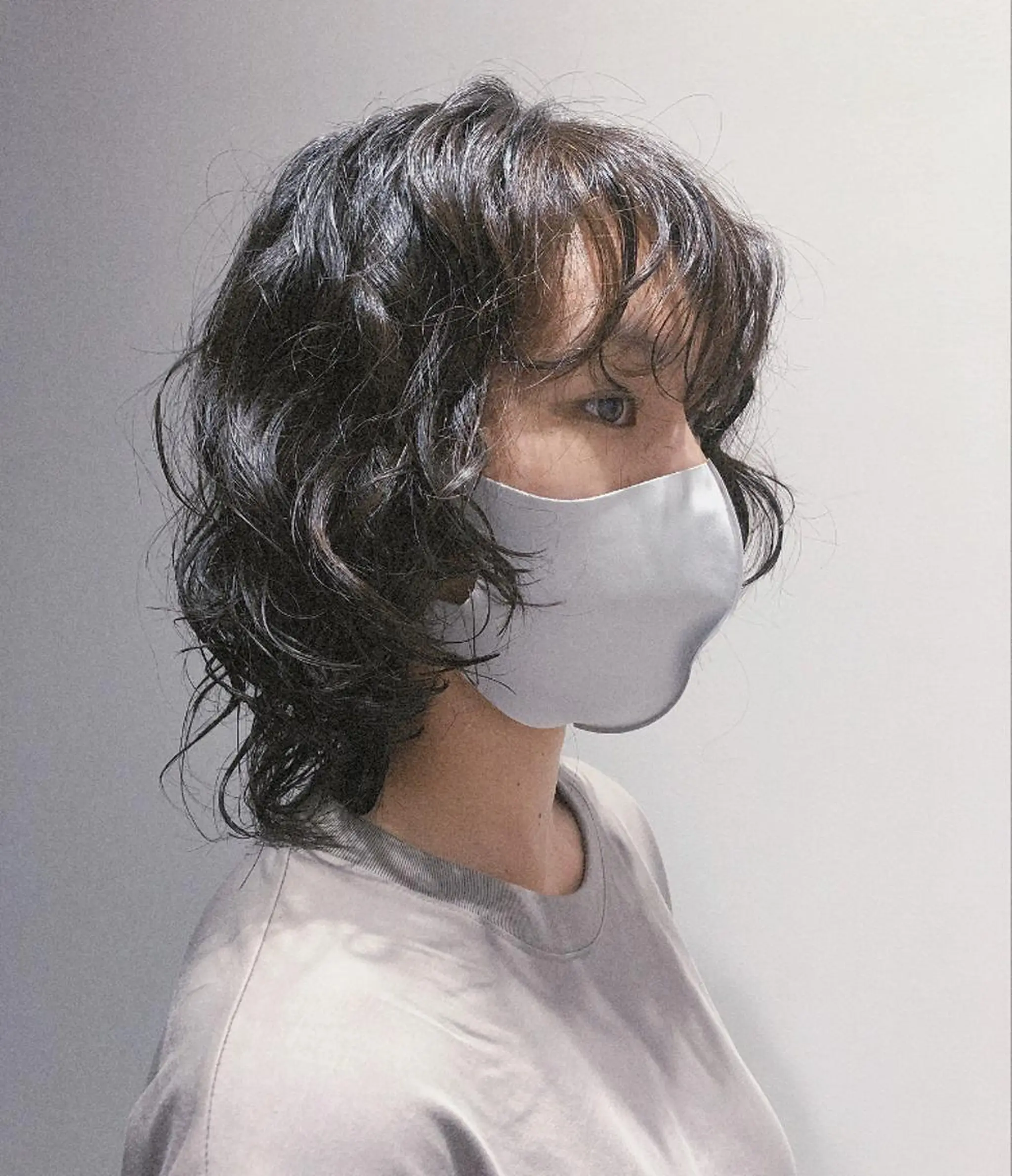 ミディアム ❤︎︎韓国ヘア❤︎︎ 𝑺𝒉𝒊𝒉𝒐のヘアスタイル