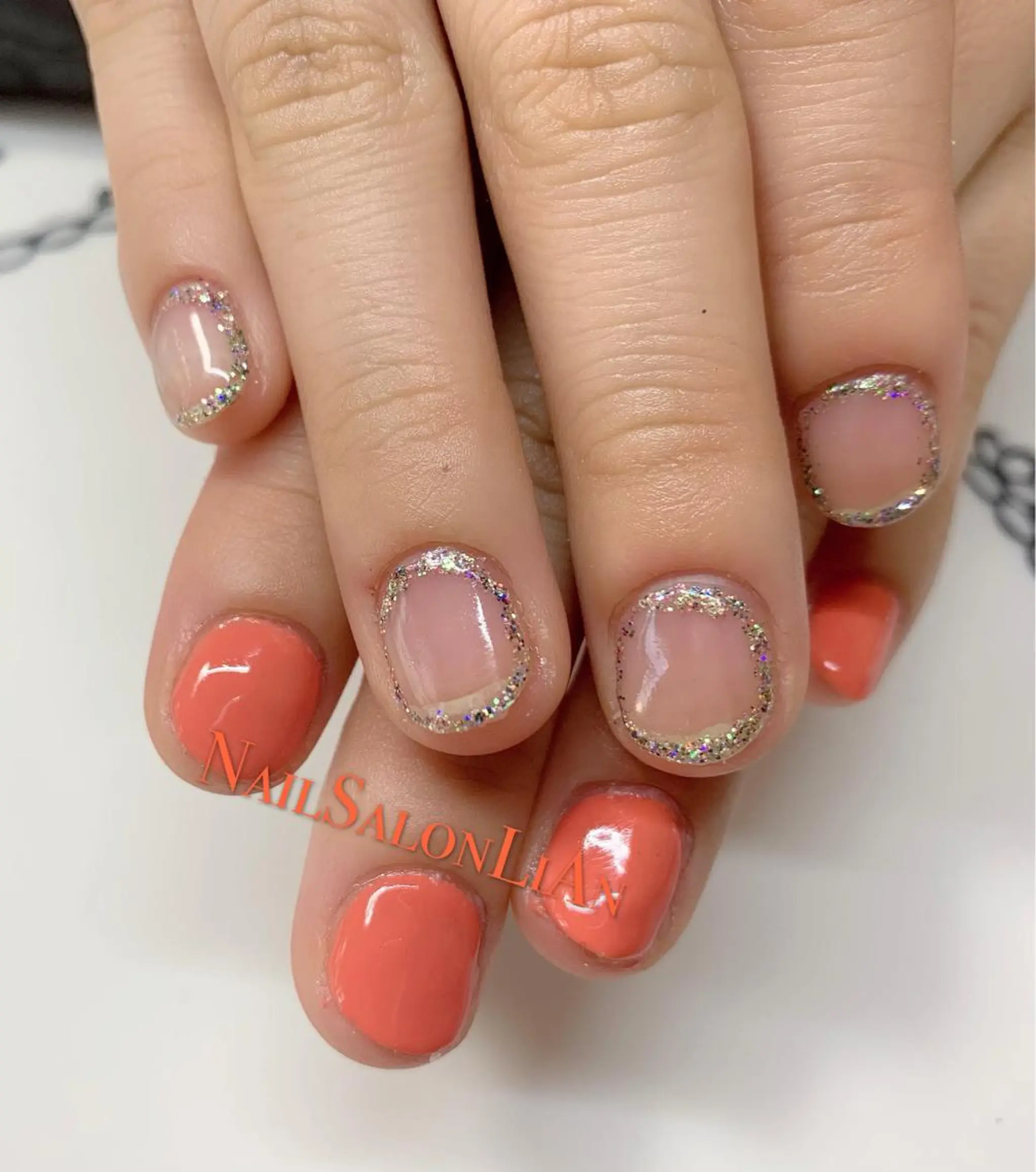 ネイル 持ち込み ハンドネイル NailSalon LiAnのネイルデザイン
