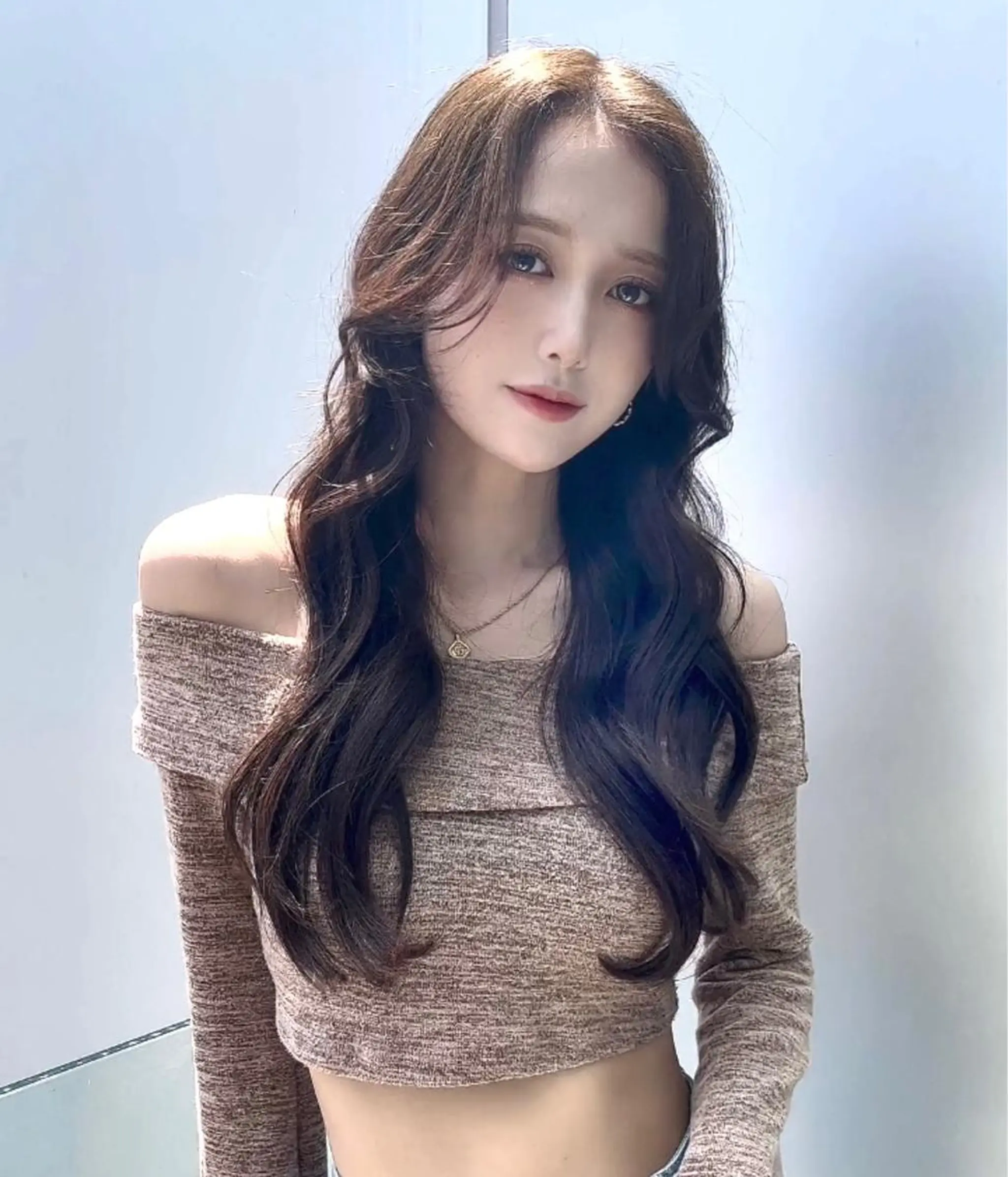 ミディアム カット ヘアカラー トリートメント 🌫️大人韓国ヘア 🌫️naoyaのヘアスタイル