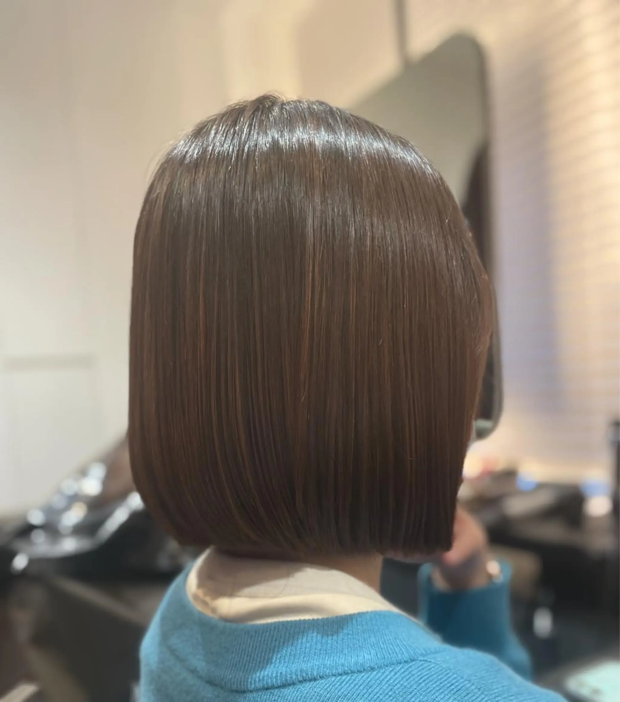 ショート カット 縮毛矯正 トリートメント 小高/髪質改善 ×似合わせカット✨のヘアスタイル