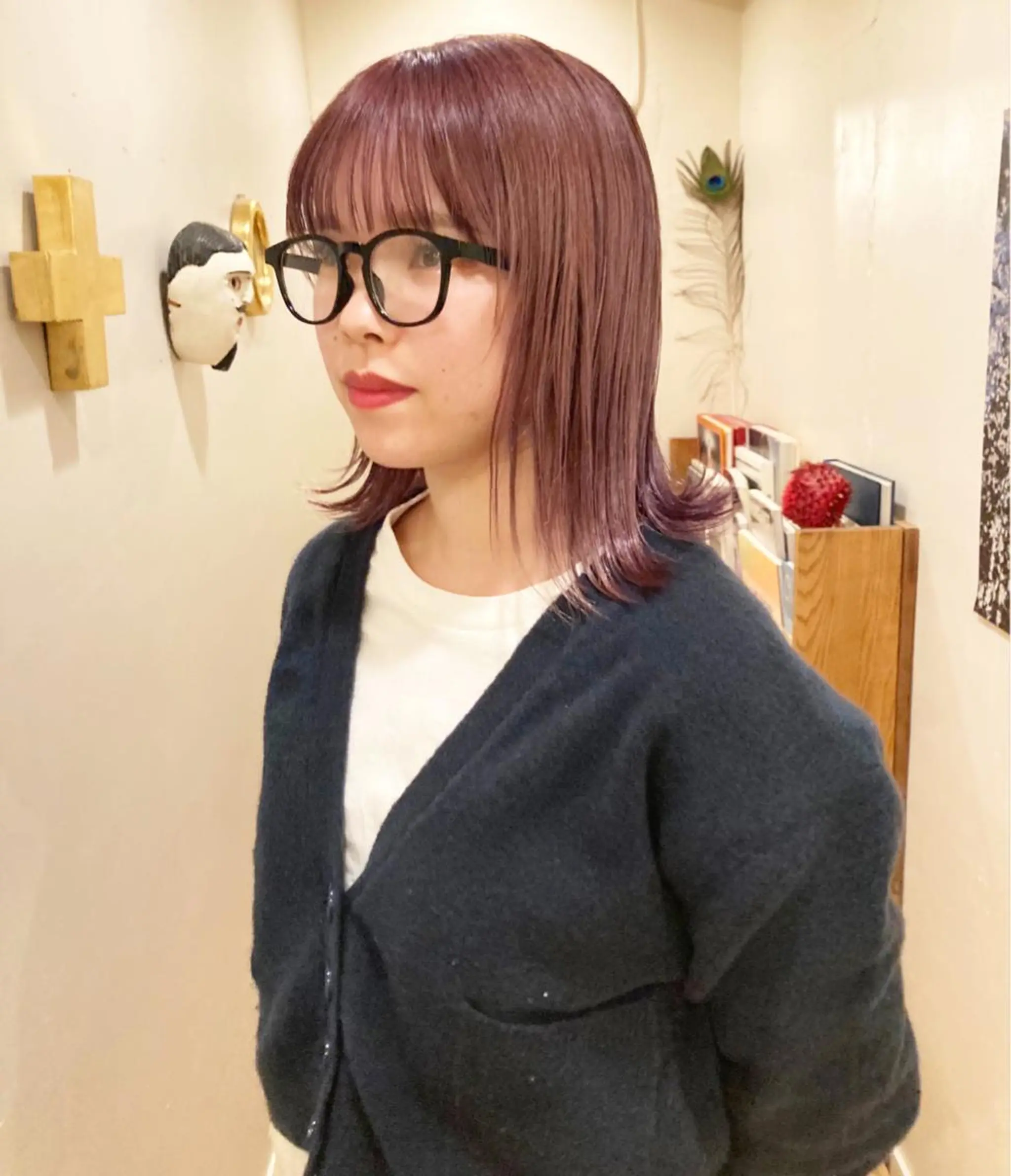 カラー 木村 百花のヘアスタイル