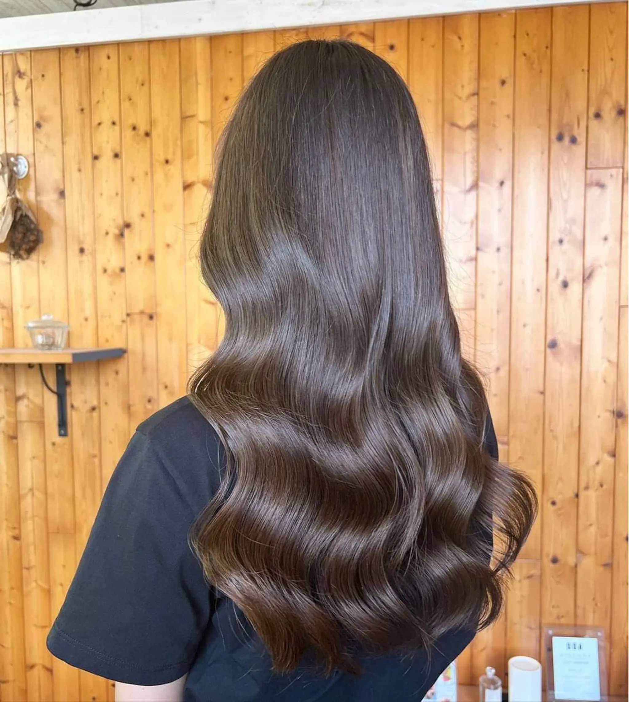 セミロング カラー ブリーチ ケアブリーチ ダブルカラー イルミナカラー 髪質改善 カット ヘアカラー トリートメント 髪質改善と艶カラー 💎坂田 裕紀のヘアスタイル