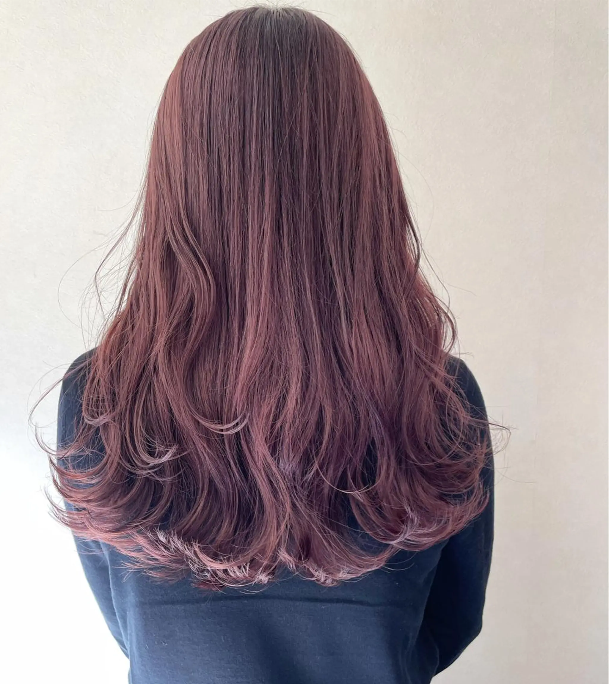 ロング カラー 立川 奈那子のヘアスタイル