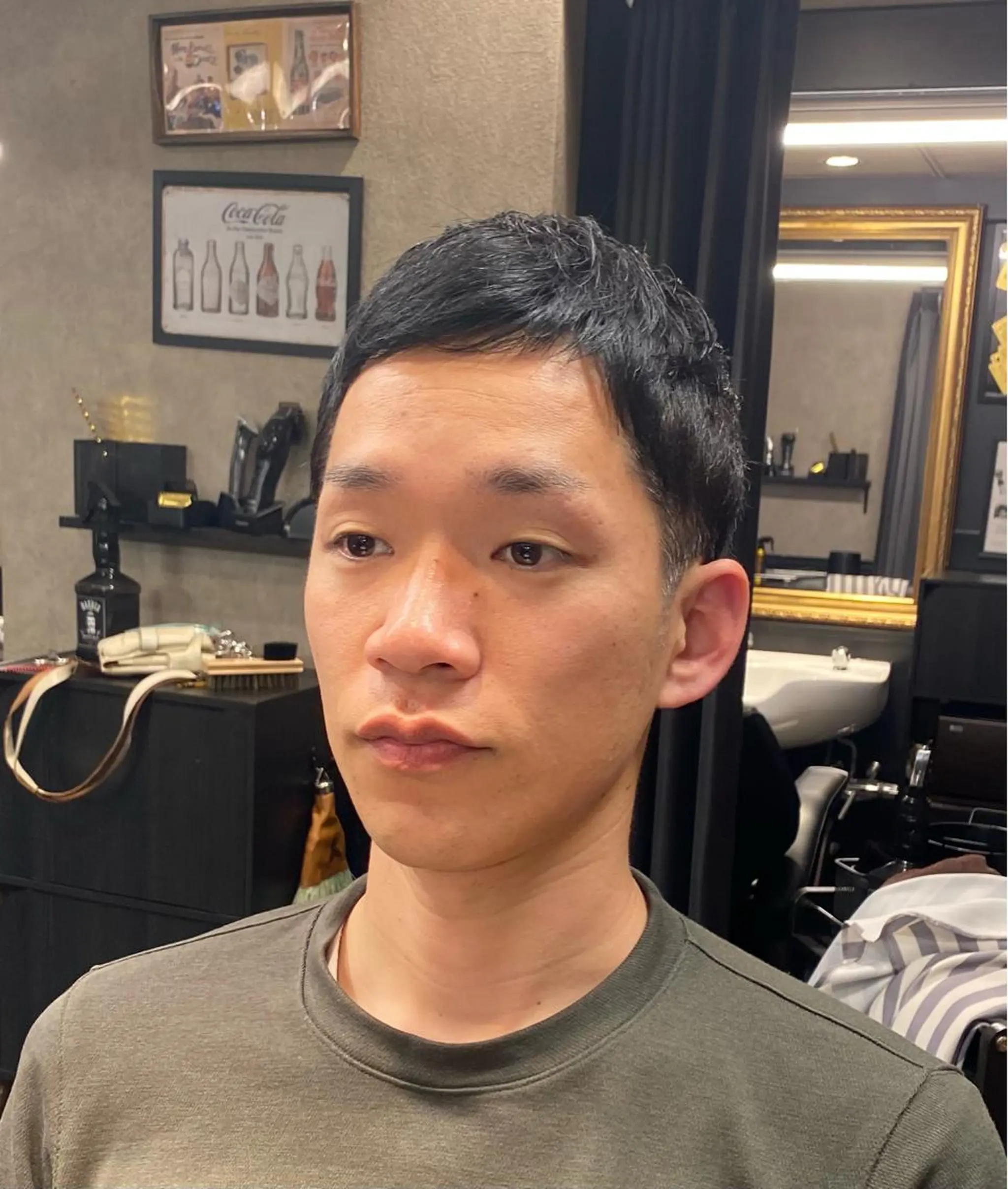 ショート メンズ ビジネス AKI ーのヘアスタイル