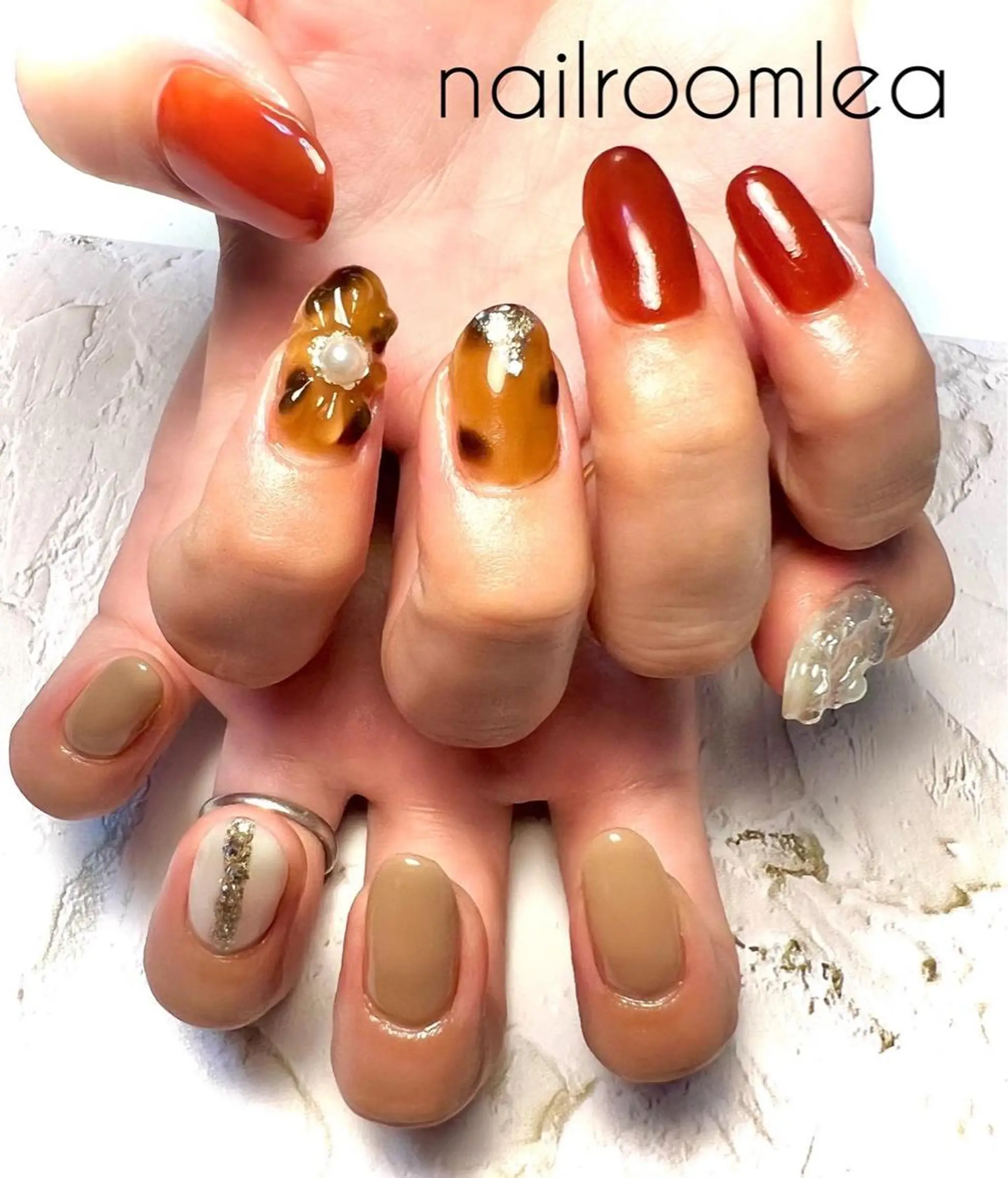 ネイル ハンドネイル ハンドケア nailroom leaのネイルデザイン