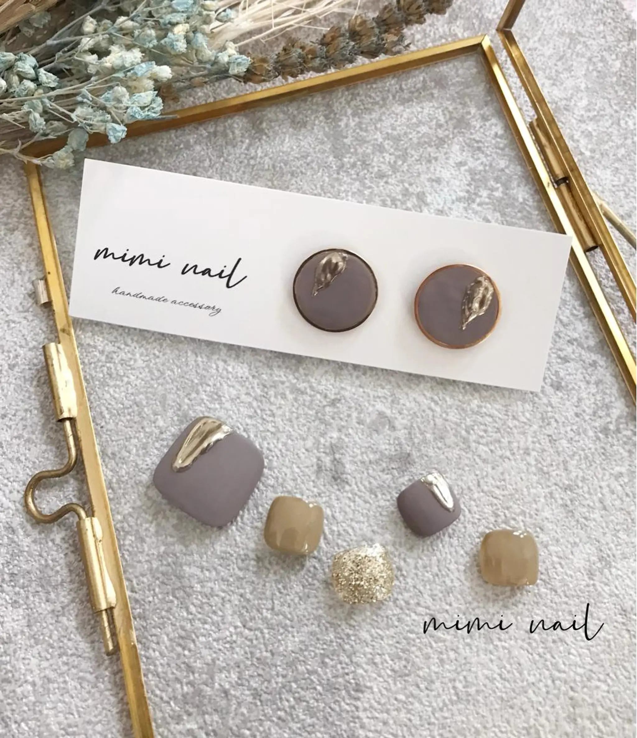 ネイル フットネイル mimi nailのネイルデザイン