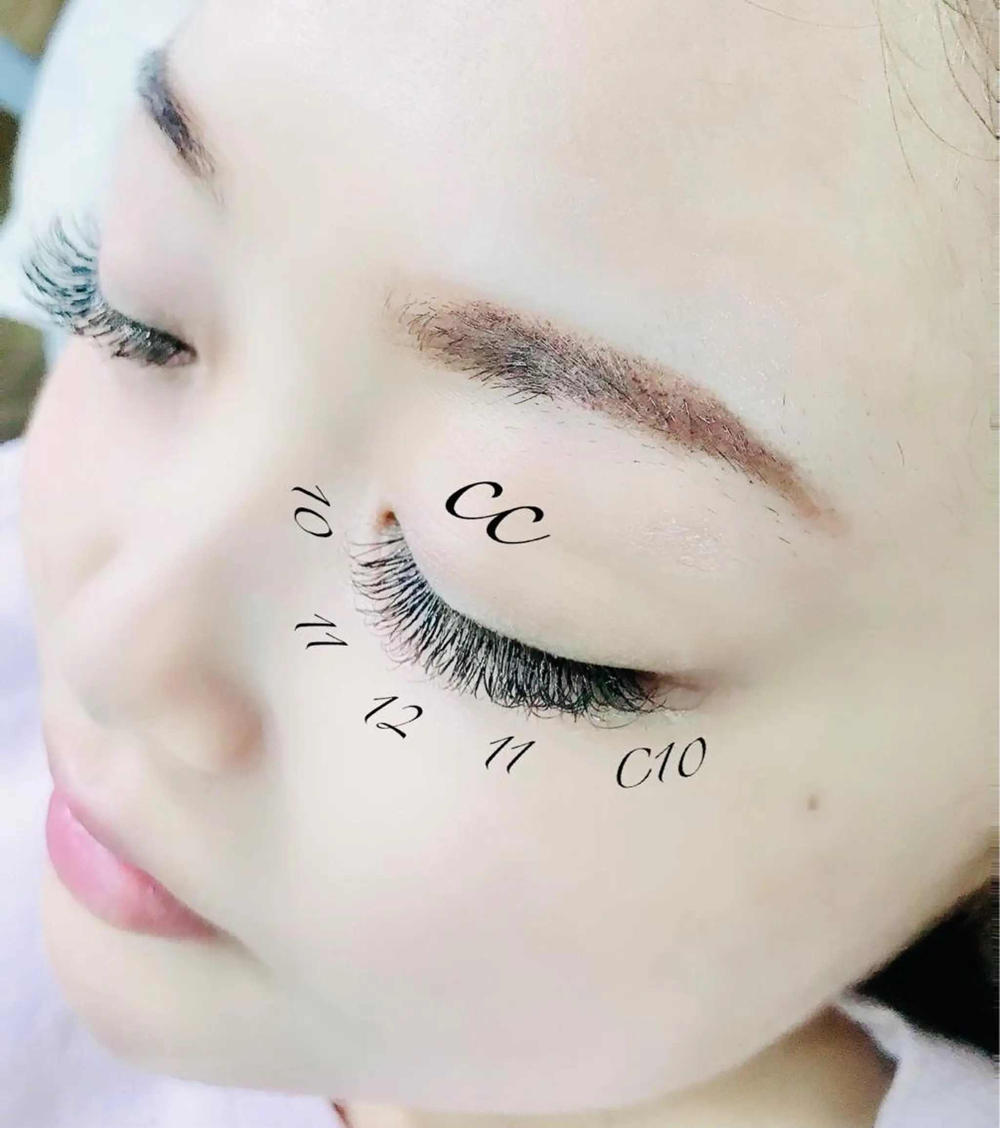 マツエク・マツパ キュート マツエク eyelash presh yukaのマツエク・マツパデザイン