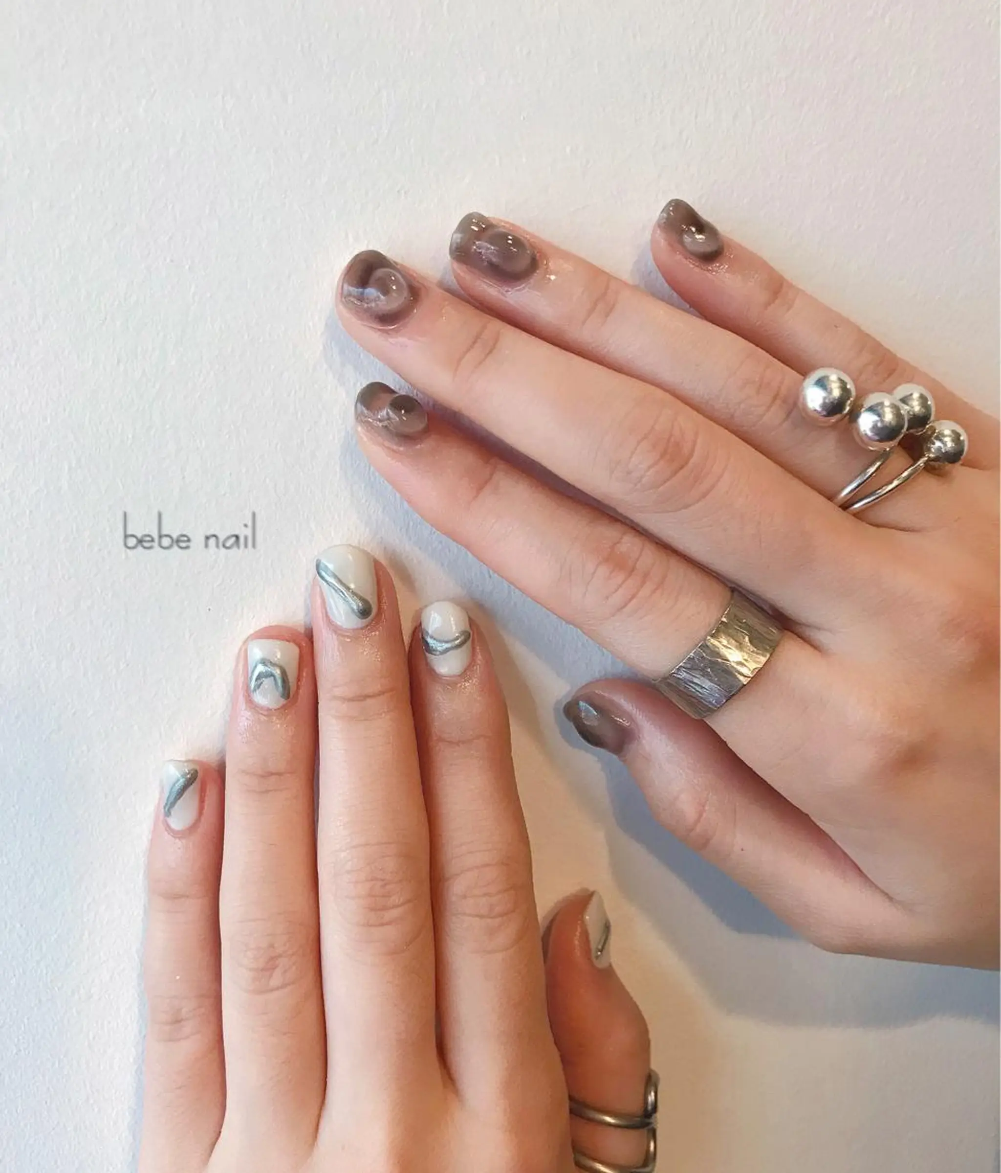 ネイル ジェルネイル ニュアンスネイル パラジェル Ann nailのネイルデザイン