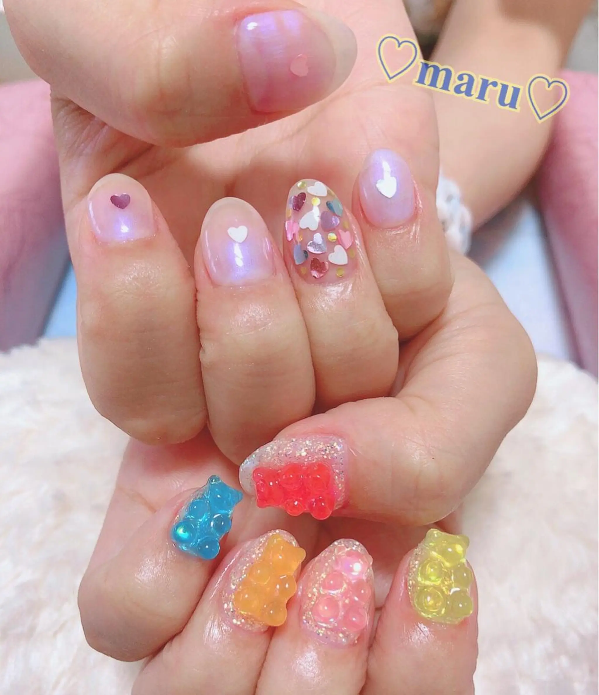 ネイル ハンドネイル フットネイル まるみ♡7/1〜値上 げ致します(>_<)のその他イメージ