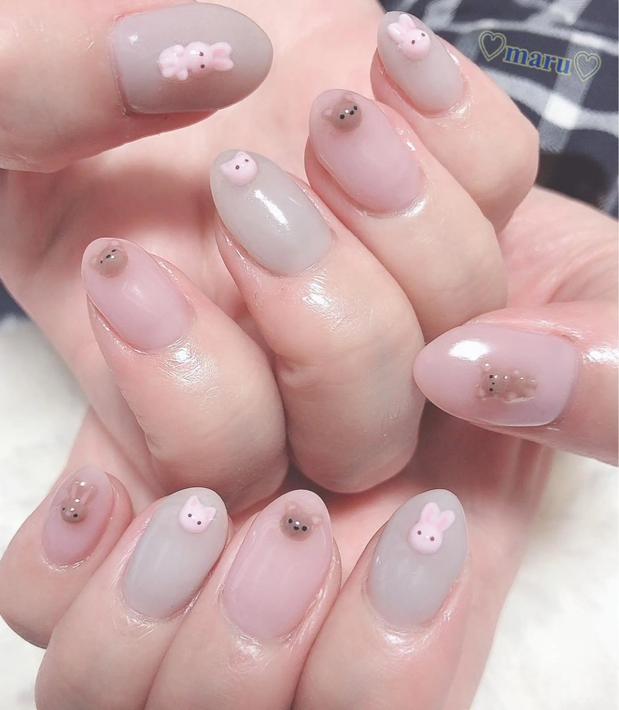 ネイル 持ち込み ハンドネイル フットネイル まるみ♡7/1〜値上 げ致します(>_<)のその他イメージ