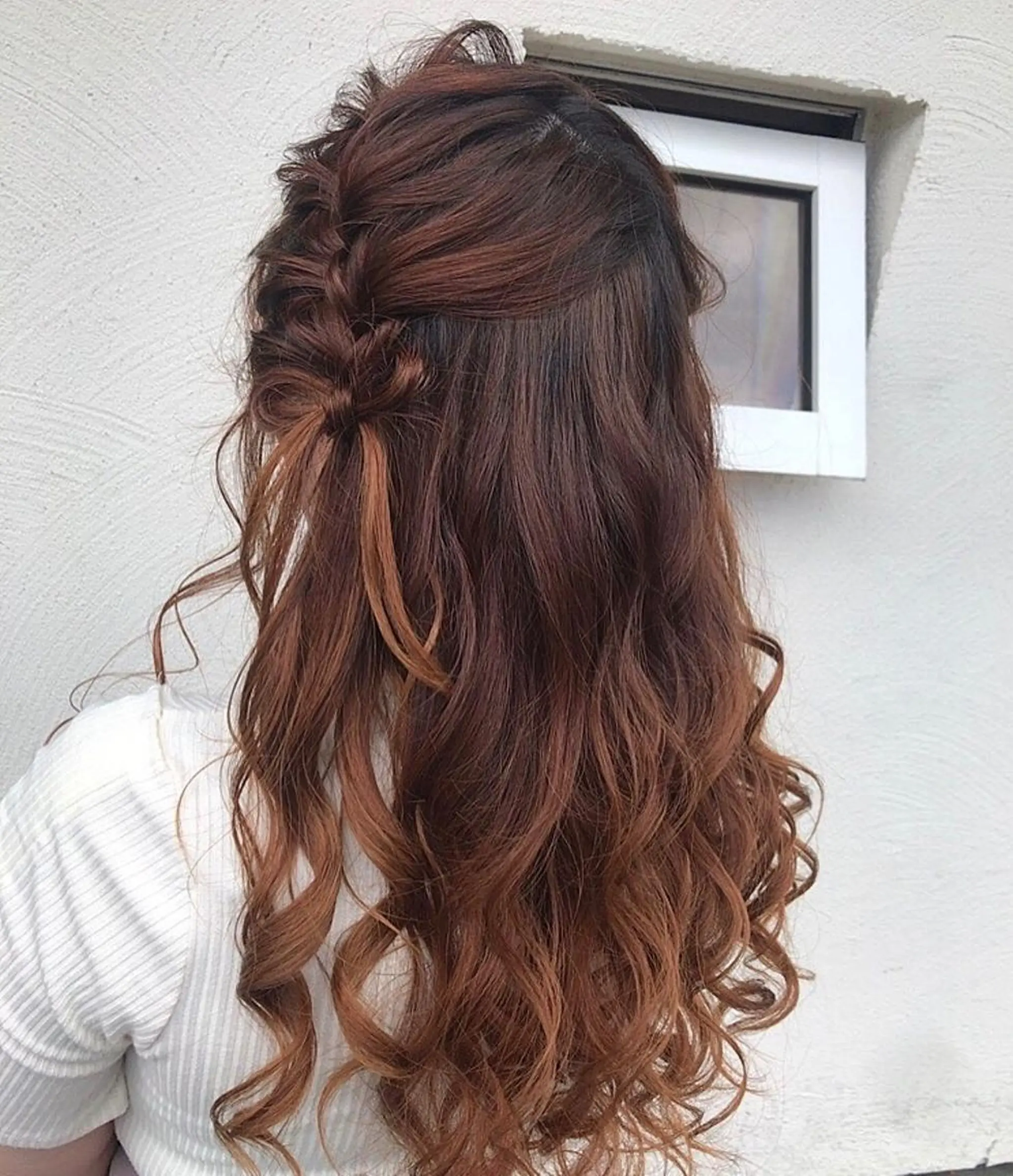 ロング ヘアアレンジ 林 瑠夏のヘアスタイル