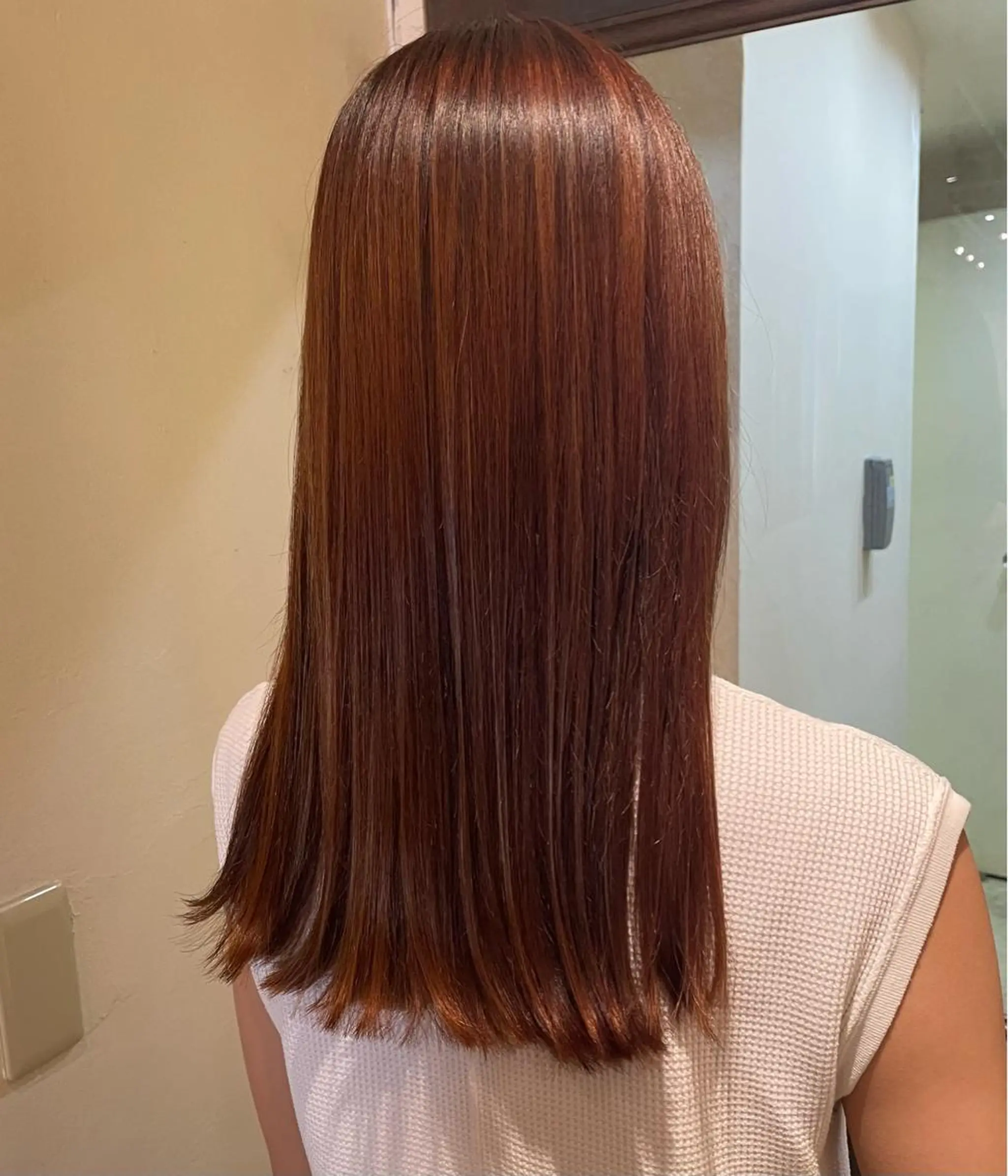 ロング ロング 髪質改善カラー ブラウン🤎YUMEのヘアスタイル