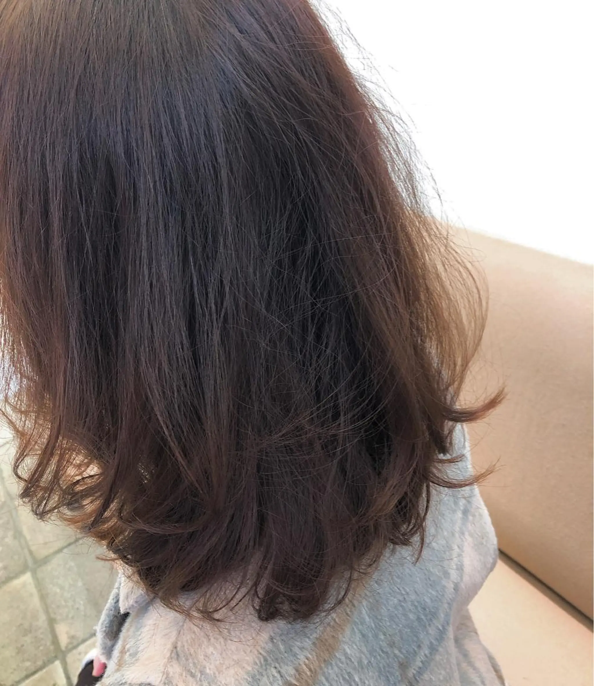 ミディアム 千種区/くせ毛カット /尾島光季のヘアスタイル