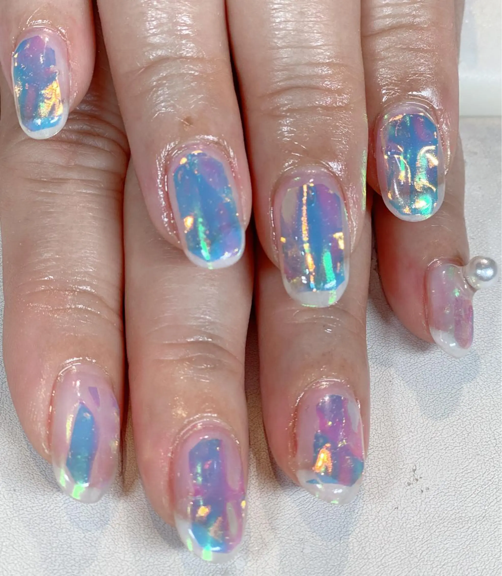 ネイル ニュアンスネイル🌈 MYU Nailsのネイルデザイン