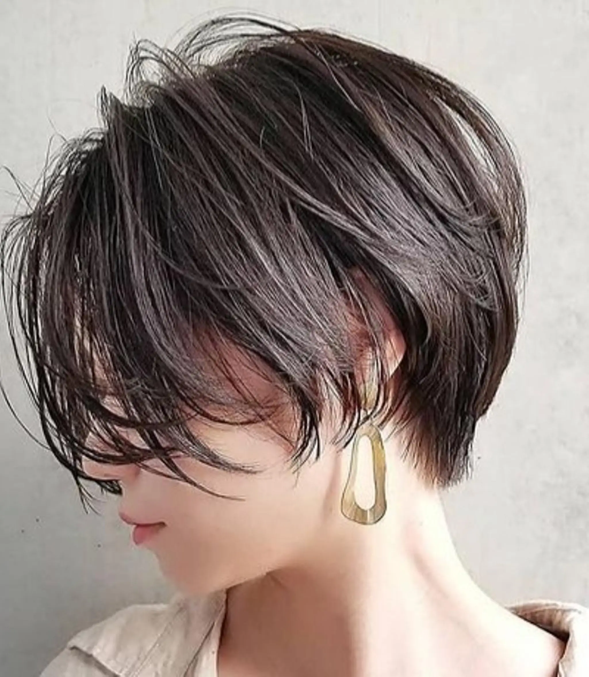 ショート 石川 大瑚のヘアスタイル