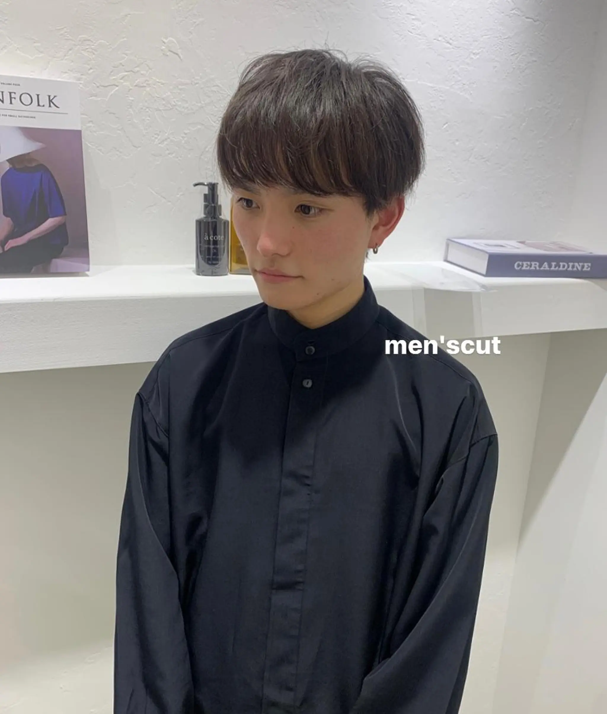 メンズ カット 顔周り/レイヤー 🤍マリノのヘアスタイル