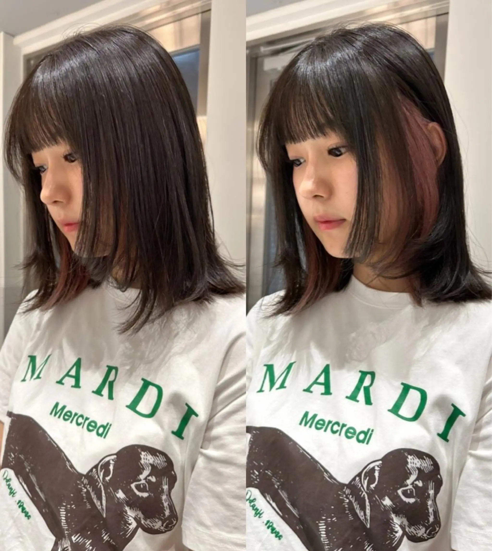 セミロング ୨୧柔らかいカラー nozomi ୨୧のヘアスタイル