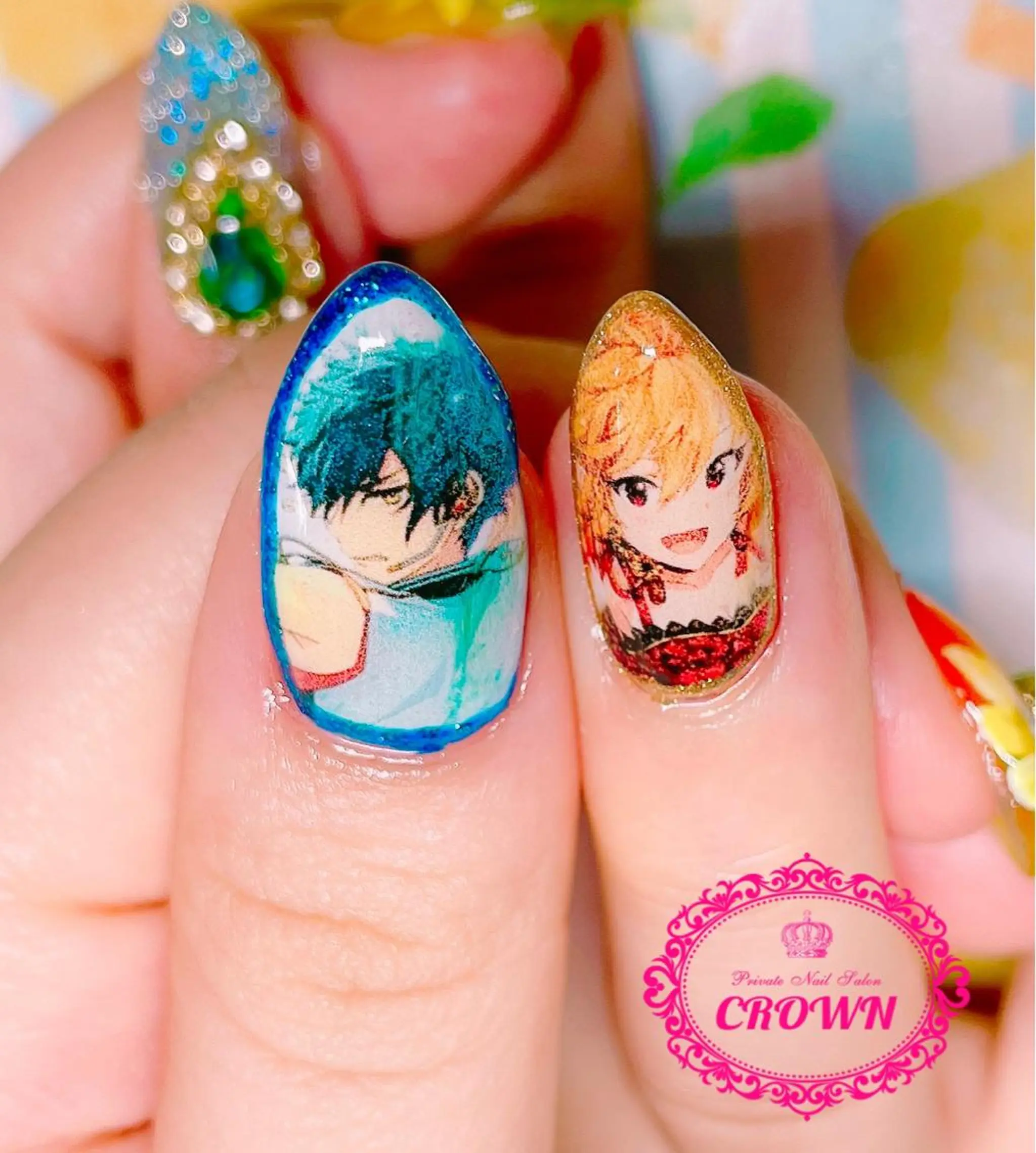 ネイル ハンドネイル CROWN プライベートサロンのネイルデザイン