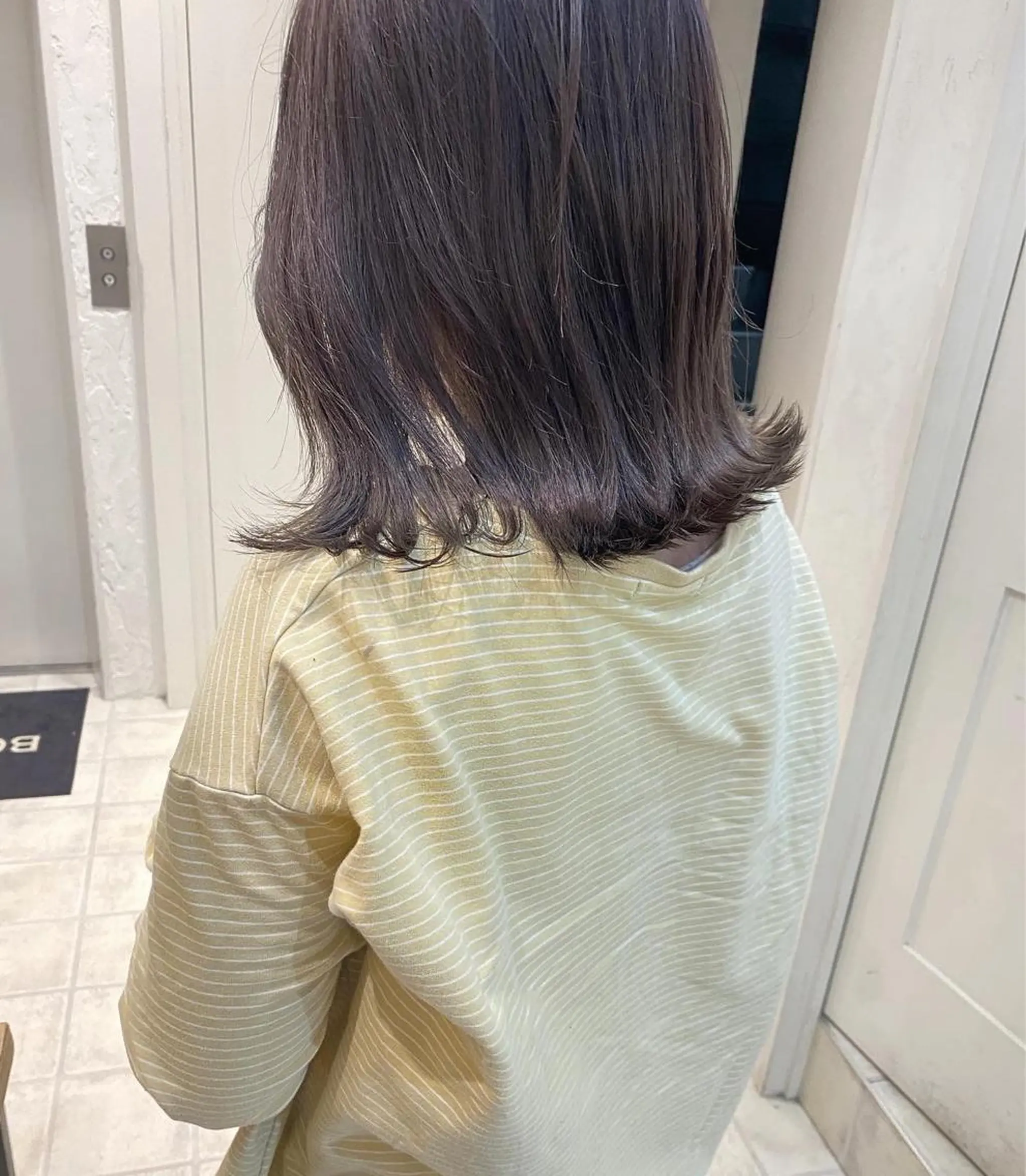 ミディアム カラー グレージュ ラベンダーカラー ラベンダーグレージュ ラベンダーグレー 🌟アレンジが似合う カラー🌟Rumiのヘアスタイル