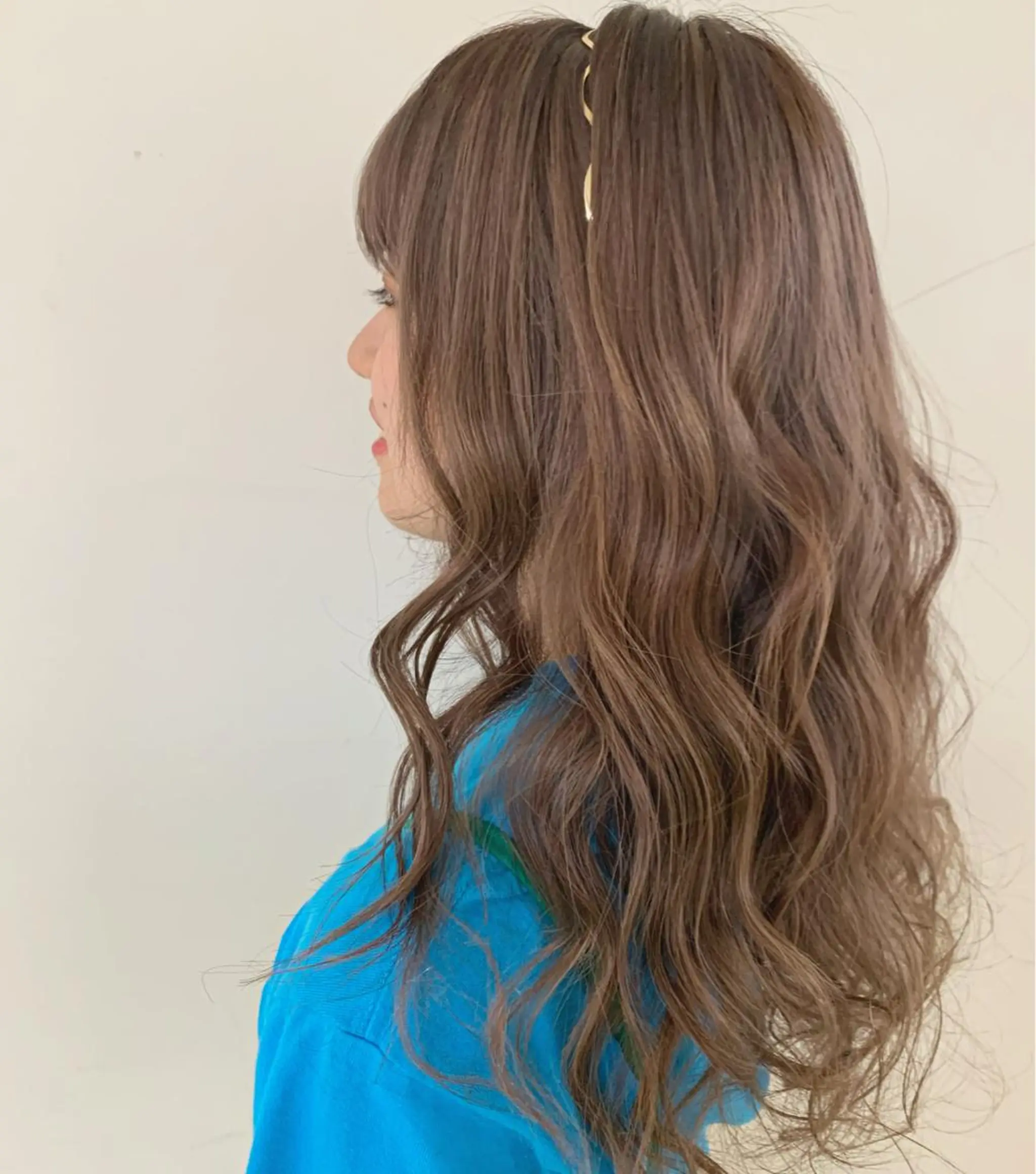 セミロング ヘアアレンジ 古沢 みづきのヘアスタイル