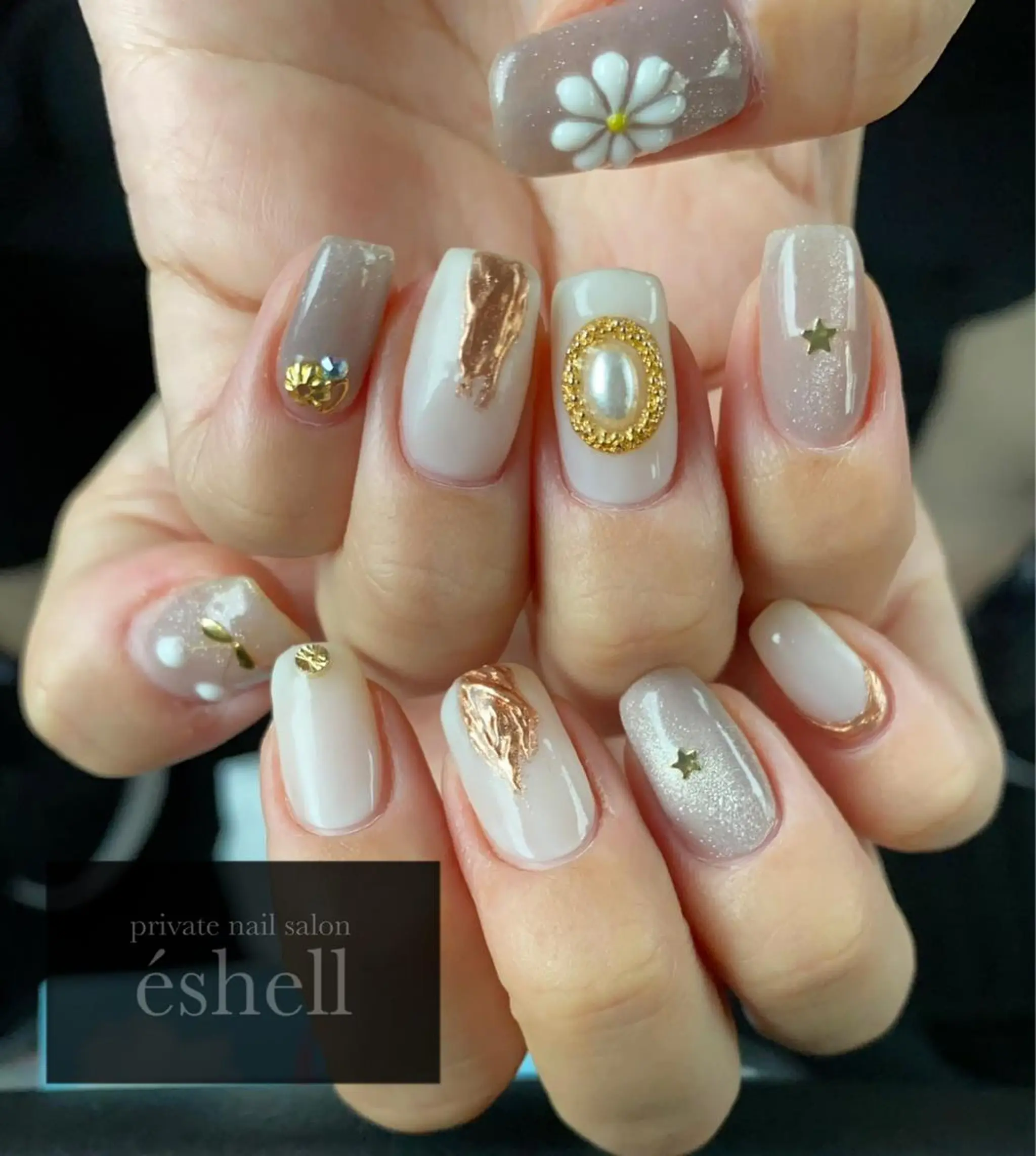 ネイル nail salon éshellのネイルデザイン