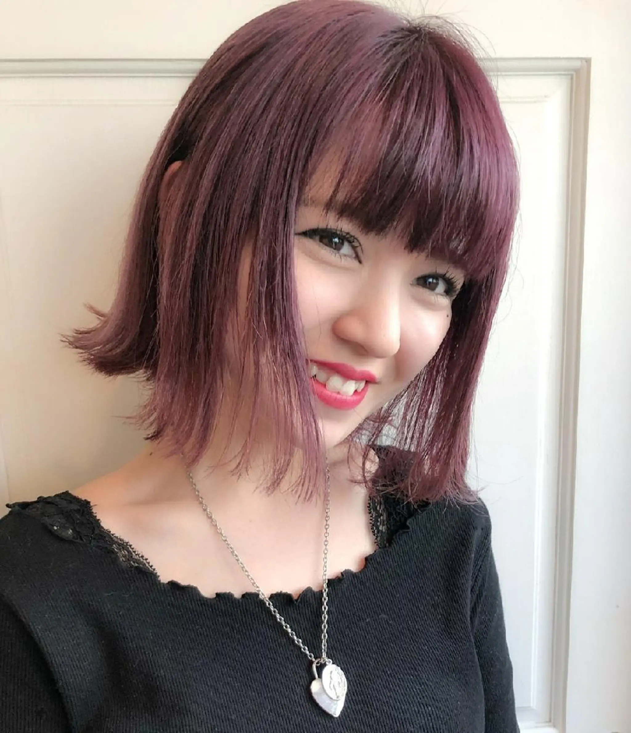 ショート カラー ショート✨ボブ✨代表 新田見美仁のヘアスタイル