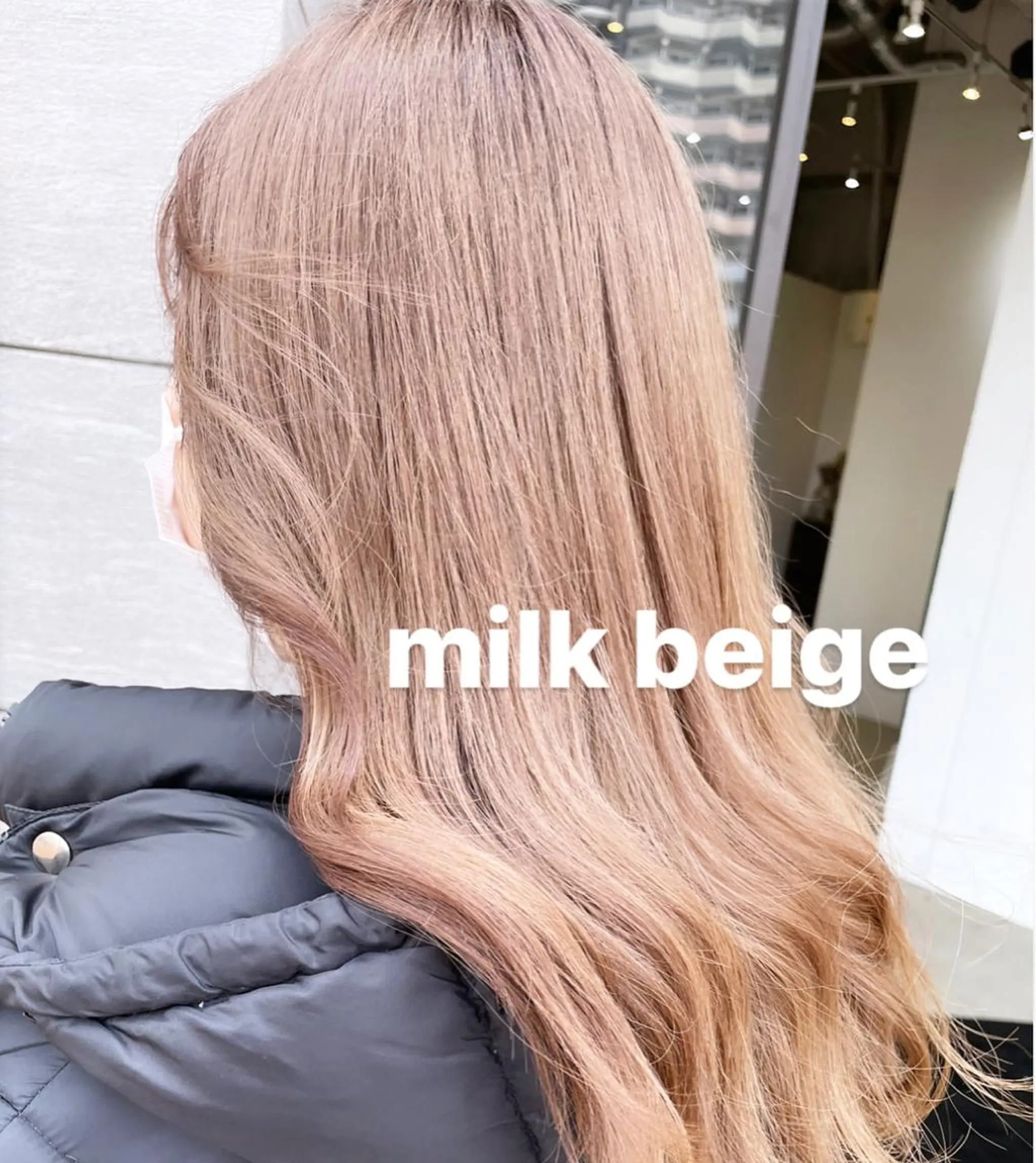 セミロング カラー ベージュカラー ブリーチ ♡ yumaのヘアスタイル