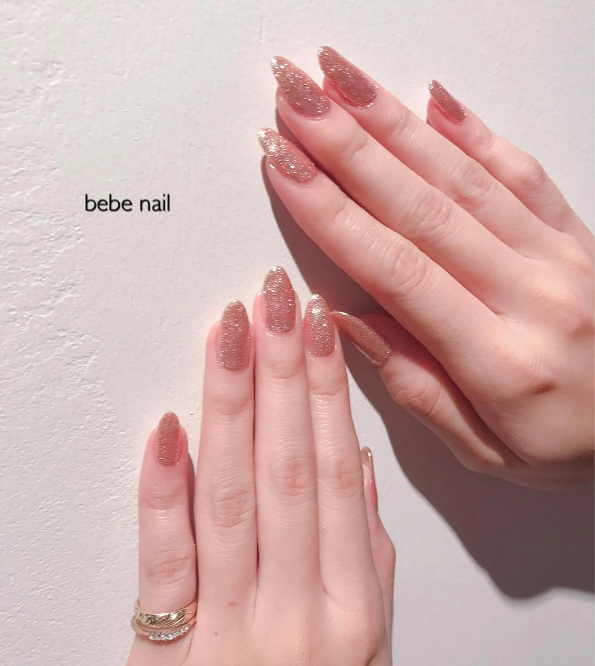 ネイル ラメ(グリッター) ハンドネイル Ann. nail.tokyo所属・Ann nailのネイルデザイン