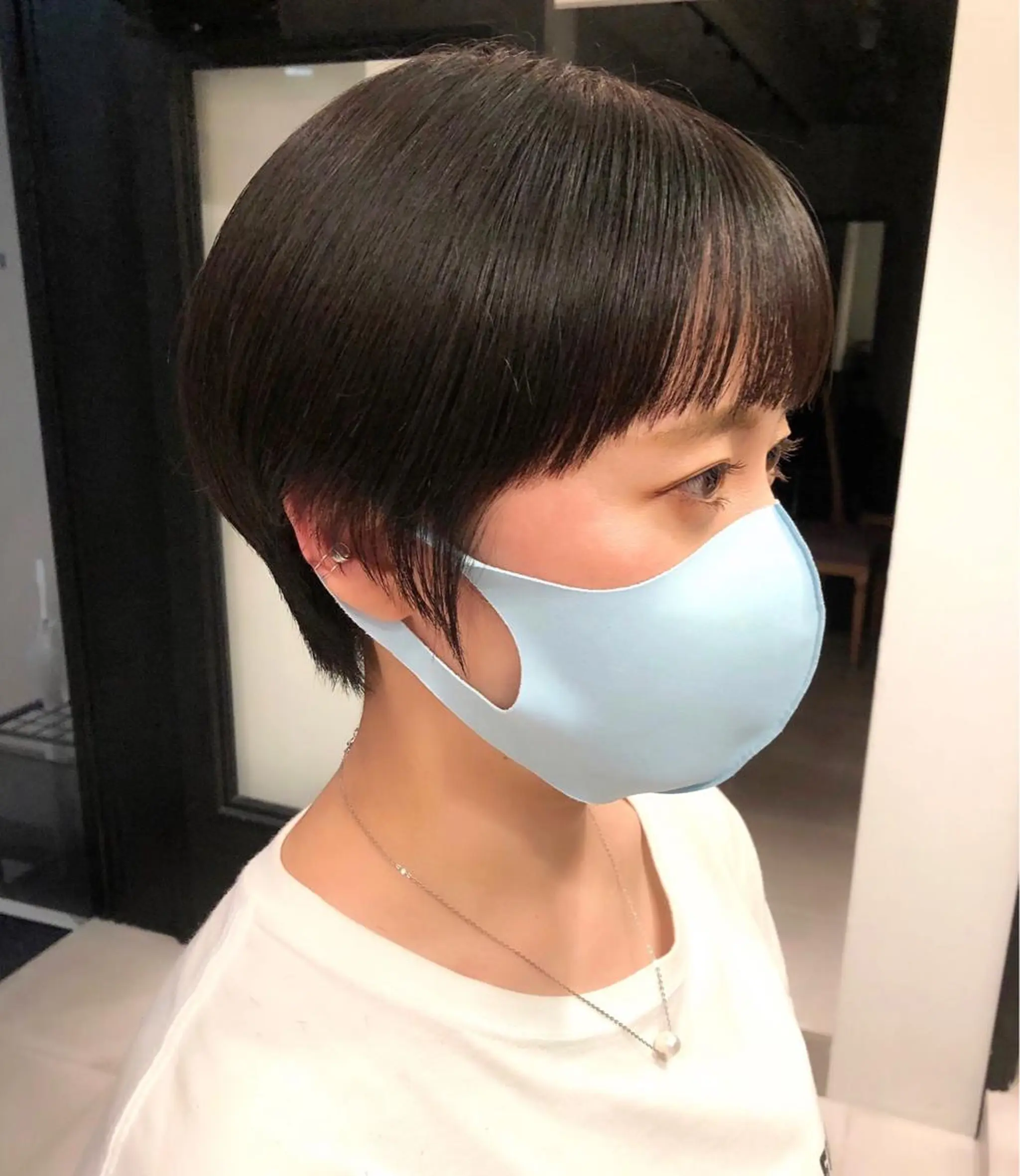 ショート ショートヘア 中澤 美緒のヘアスタイル