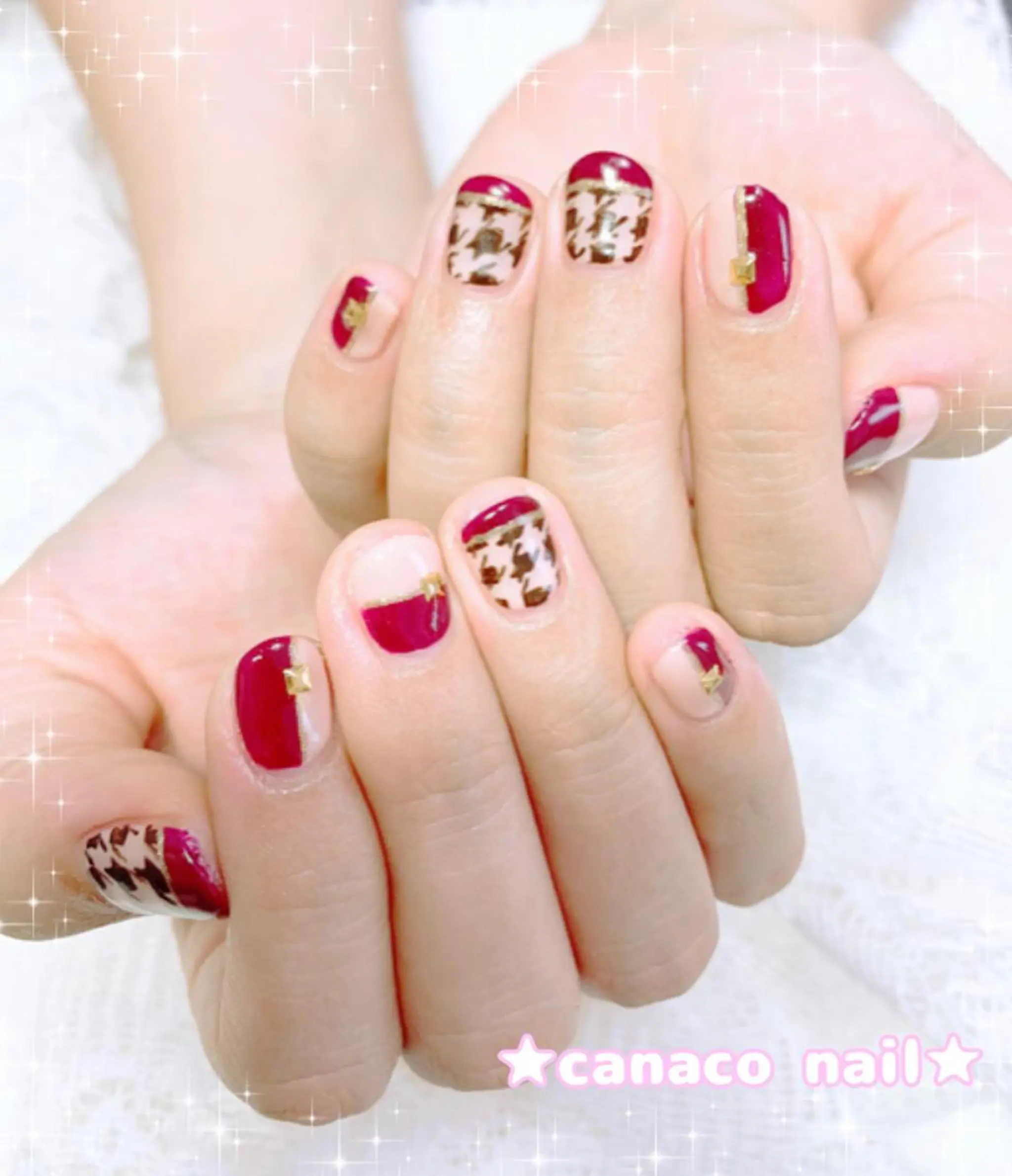 ネイル ハンドネイル ハンドケア ベテランネイル cnc  nailのネイルデザイン